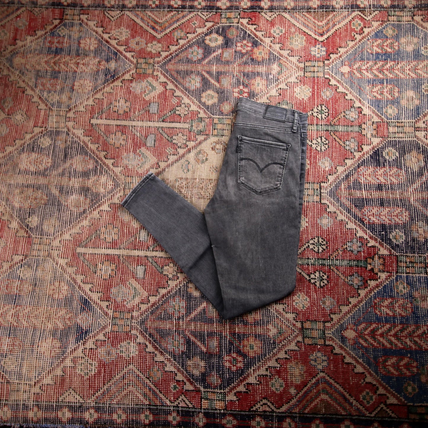 Levi's 720 W30 L28 Skinny Grey Denim Jeans