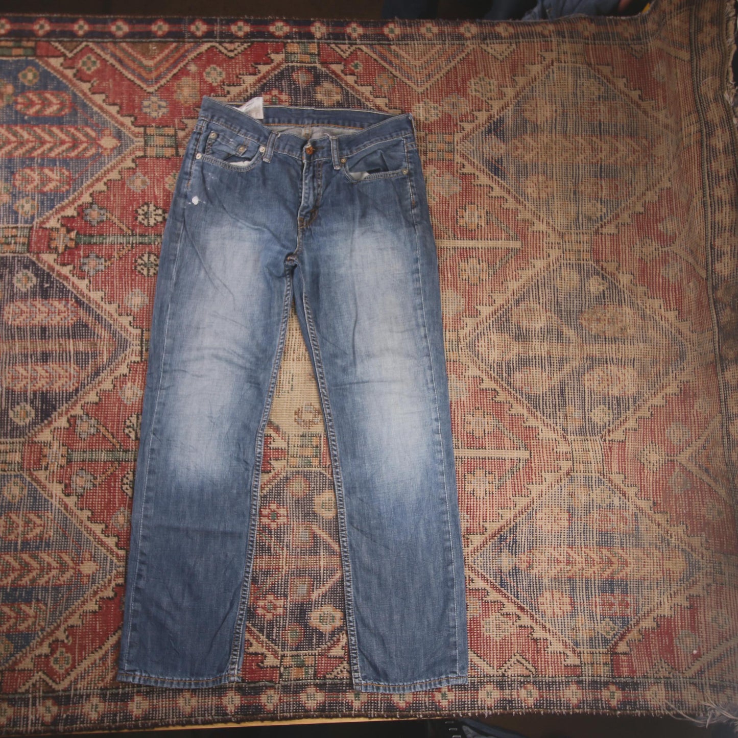 Levi's 514 W30 L28 Straight Leg Blue Denim Jeans