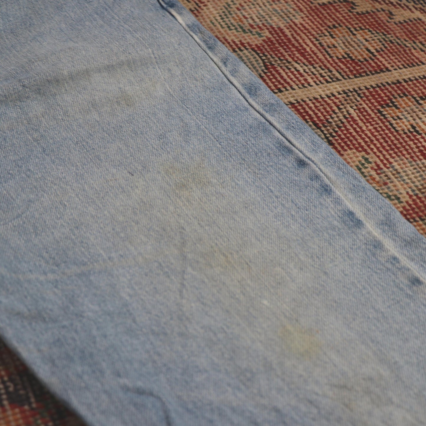 Levi's 505 W36 L31 Straight Leg Regular Fit Blue Denim Jeans