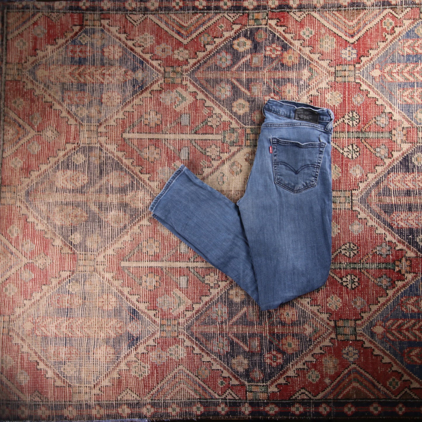 Levi's Red Tab W32 L29 Slim Fit Blue Denim Jeans