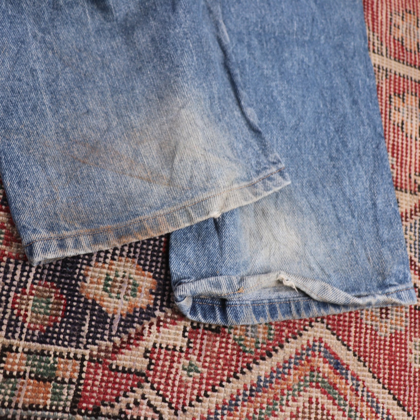 Wrangler W40 L31 Straight Leg Blue Denim Jeans
