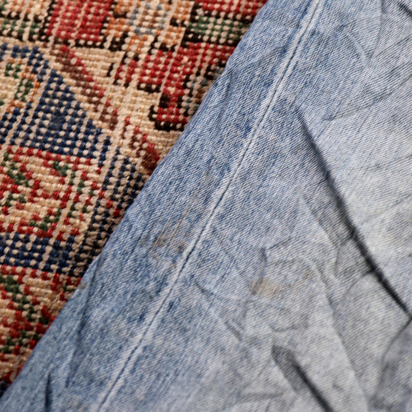 Levi's 505 W36 L31 Straight Leg Regular Fit Blue Denim Jeans