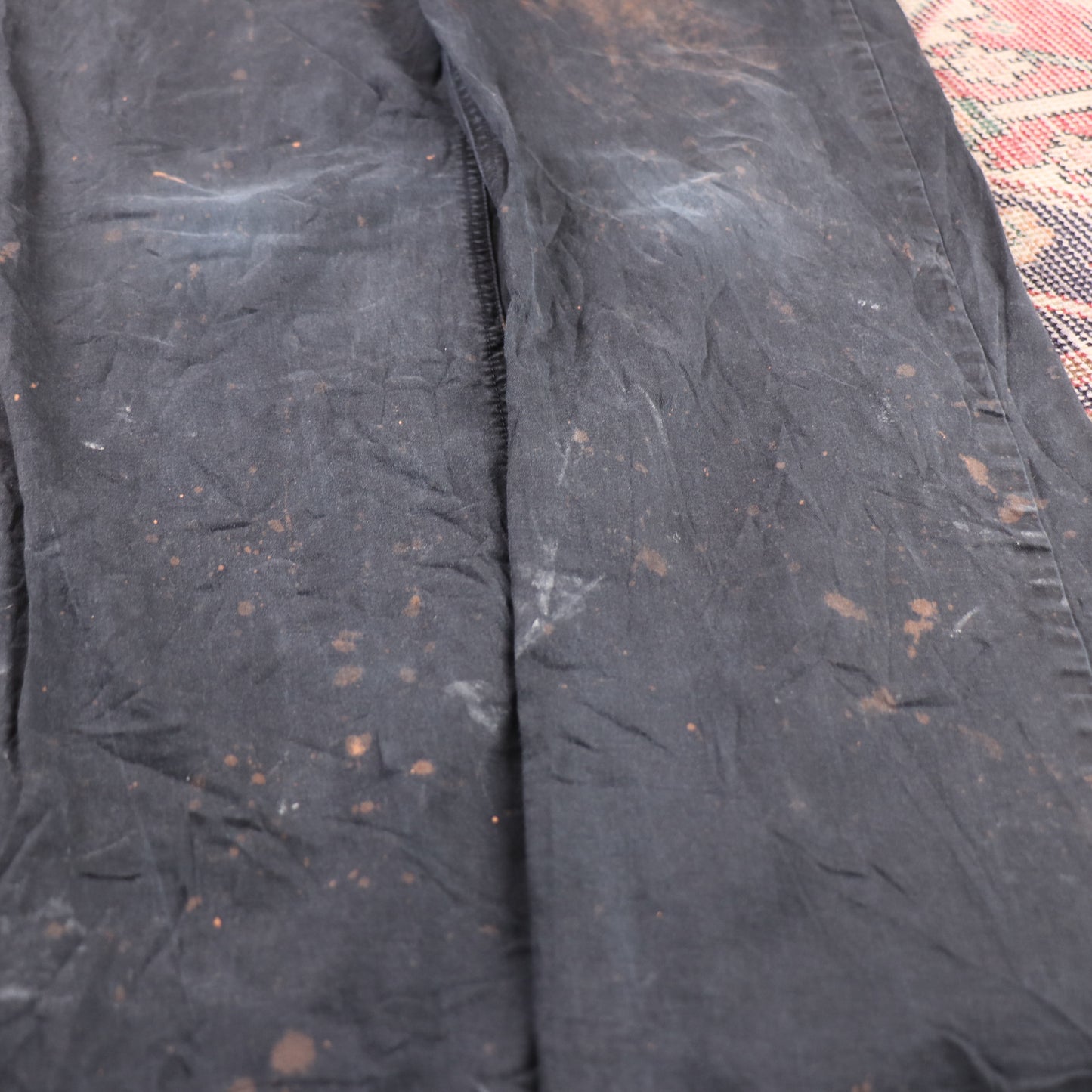 Wrangler W34 L30 Straight Leg Regular Fit Black Denim Trousers