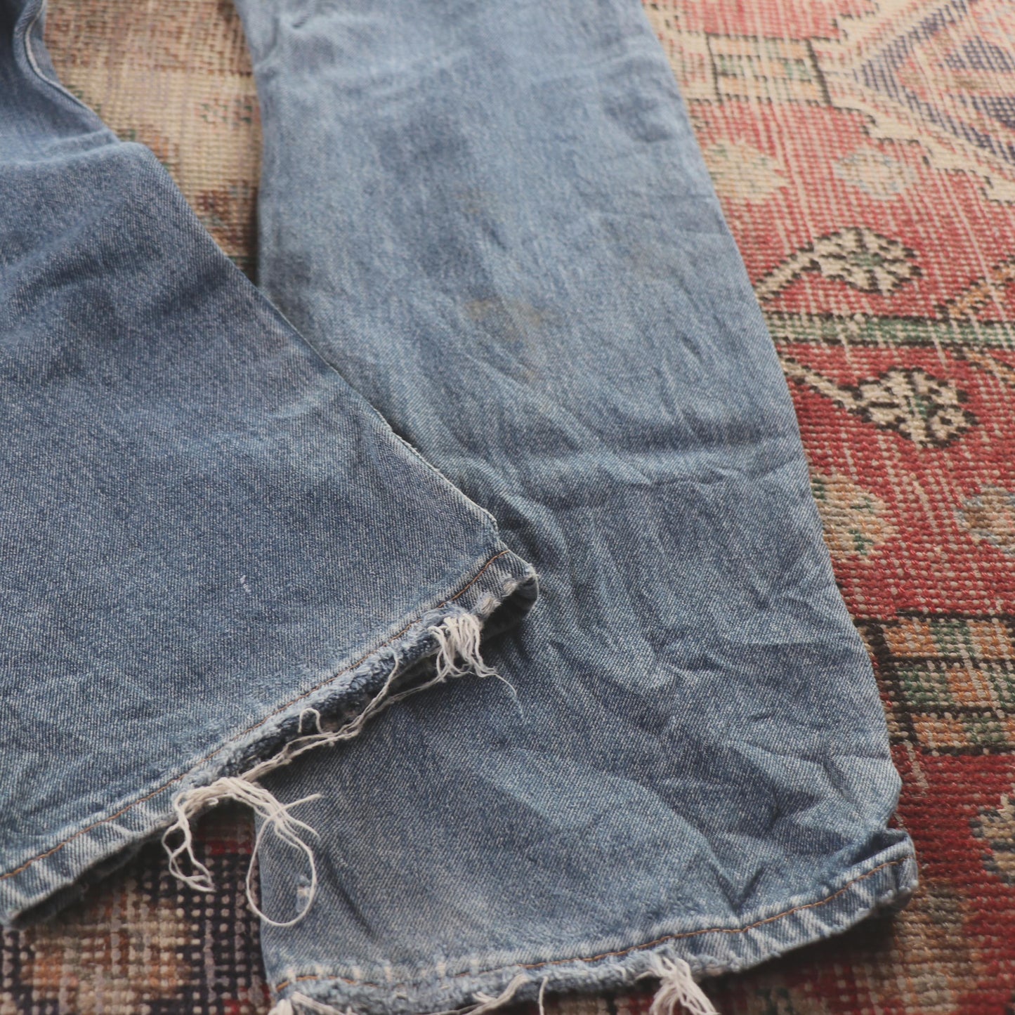 Levi's 517 W32 L29 Bootcut Slim Fit Blue Denim Jeans