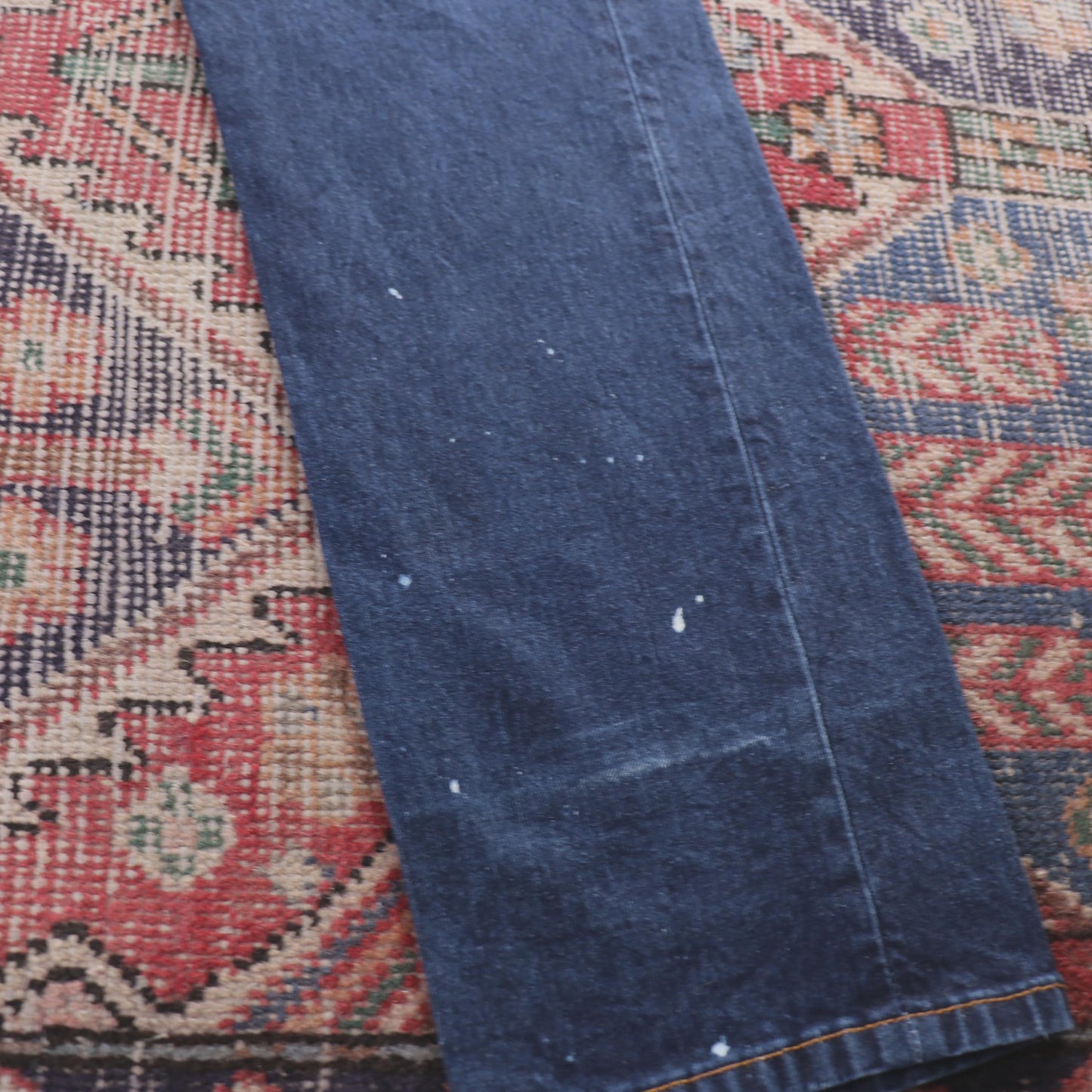 Levi's 505 Red Tab W26 L30 Straight Leg Regular Fit Blue Denim Jeans
