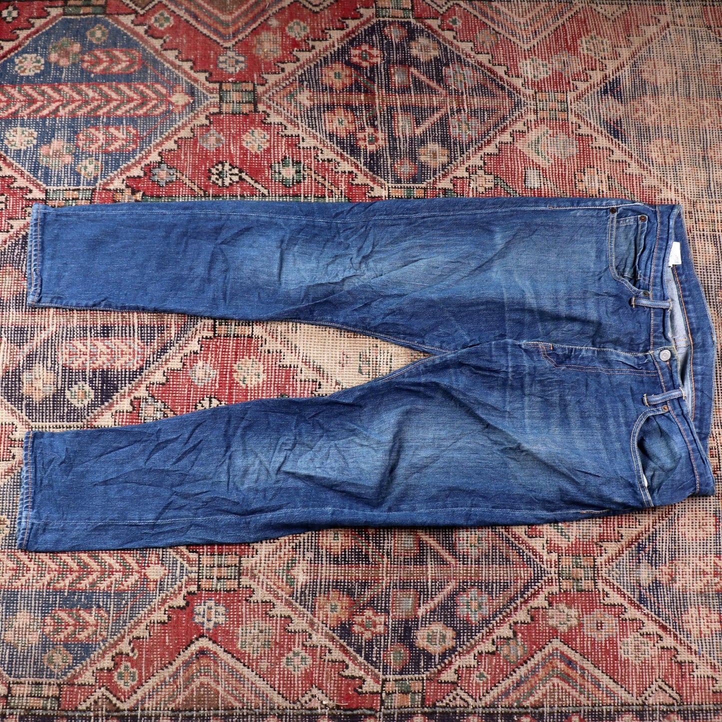 Levi's 512 W34 L28 Tapered Leg Slim Fit Blue Denim Jeans