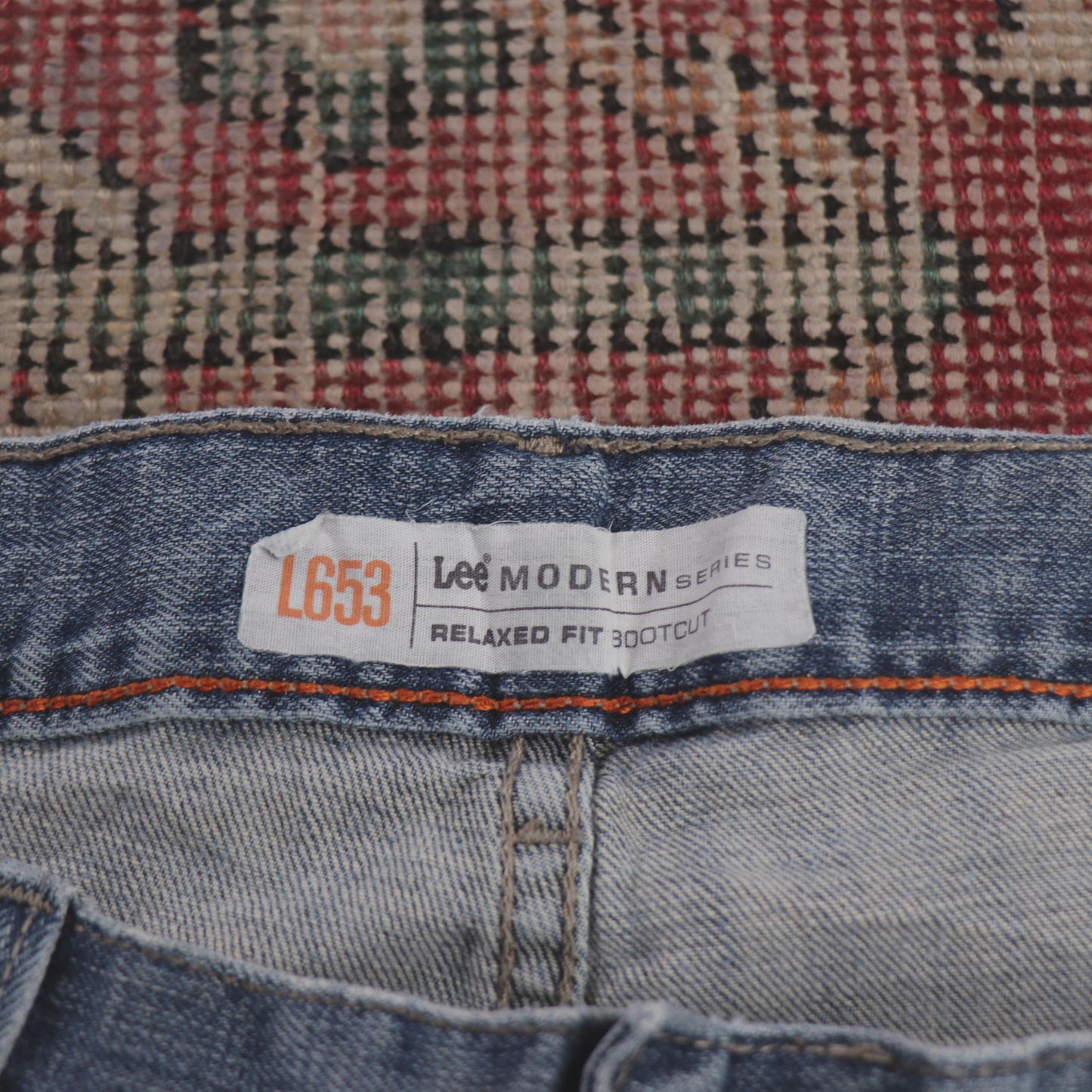 Lee W36 L31 Bootcut Blue Denim Jeans