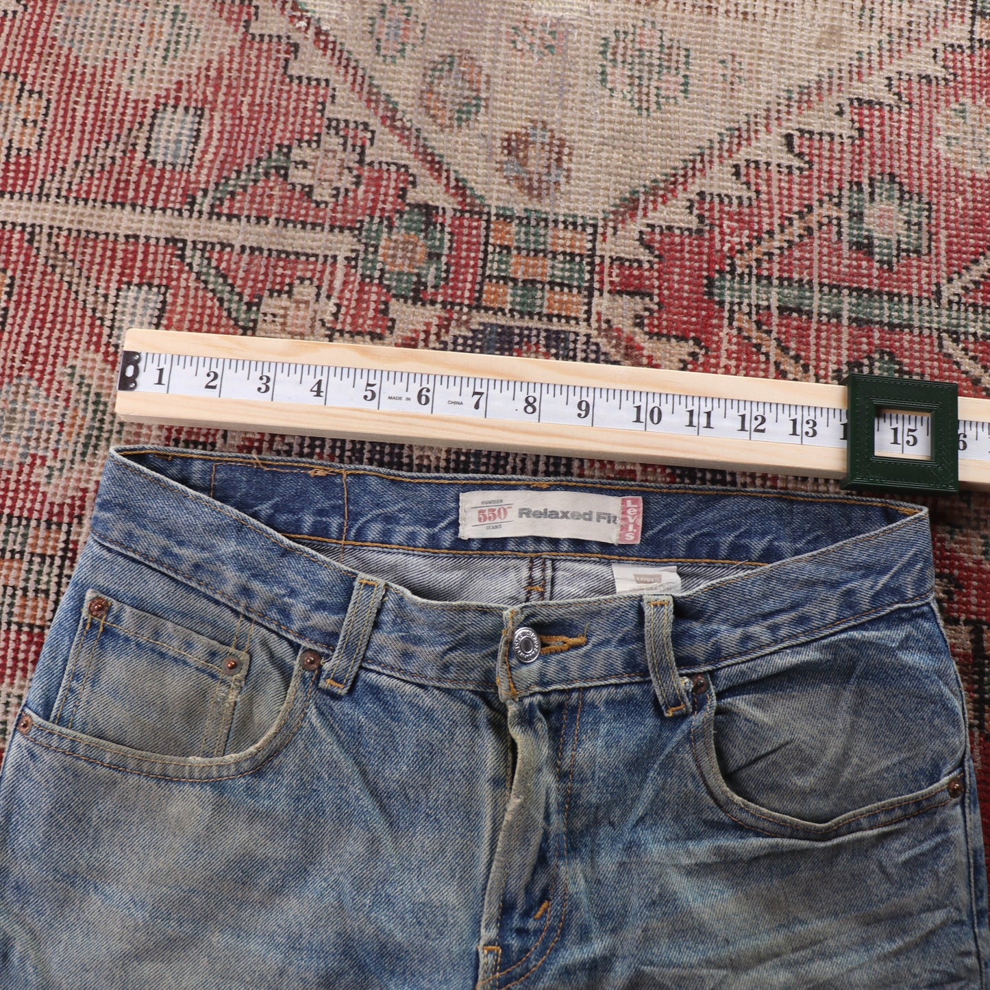 Levi's 560 Red Tab W30 L24 Comfort Fit Blue Denim Jeans