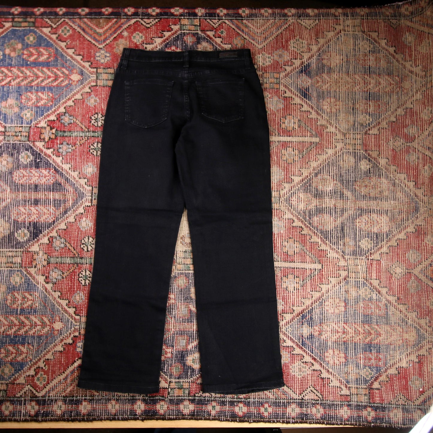 Lee W32 L28 Relaxed Fit Tapered Leg Blue Denim Jeans