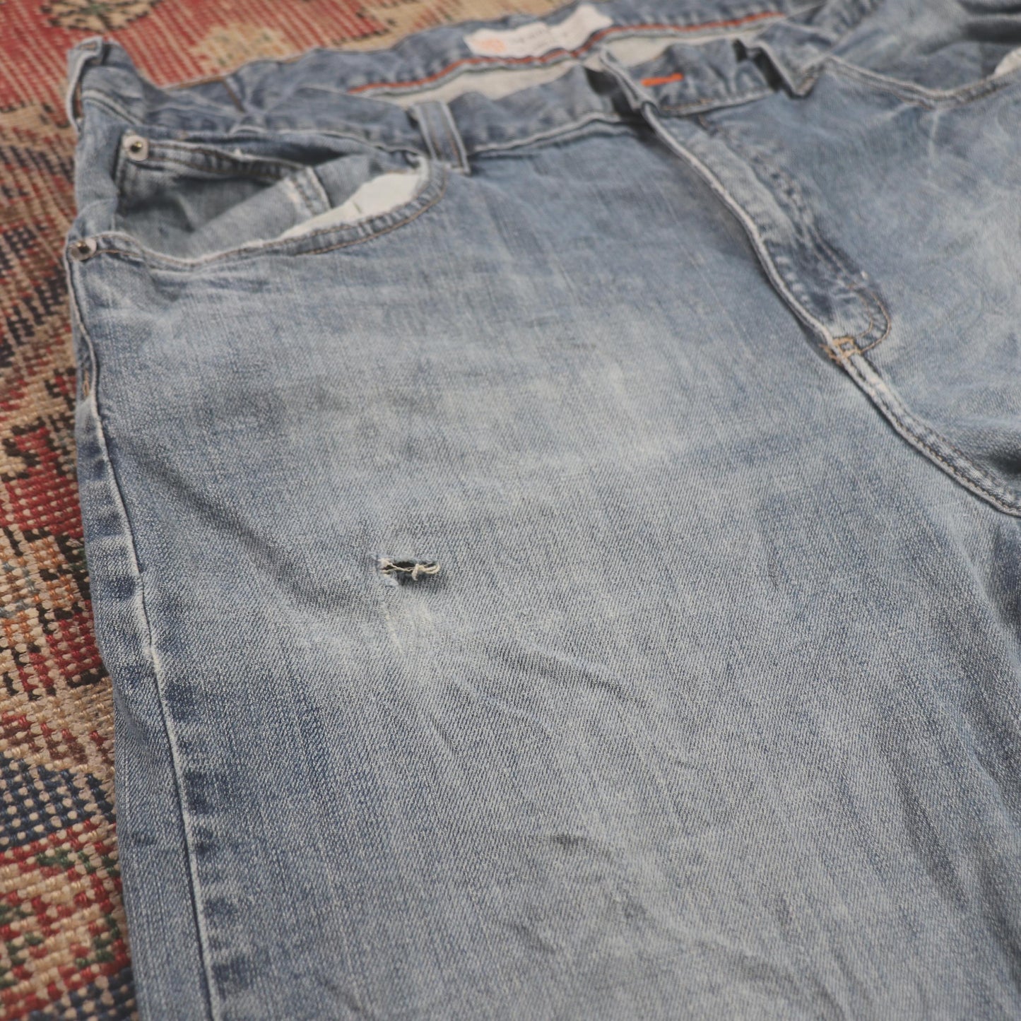Lee W36 L31 Bootcut Blue Denim Jeans