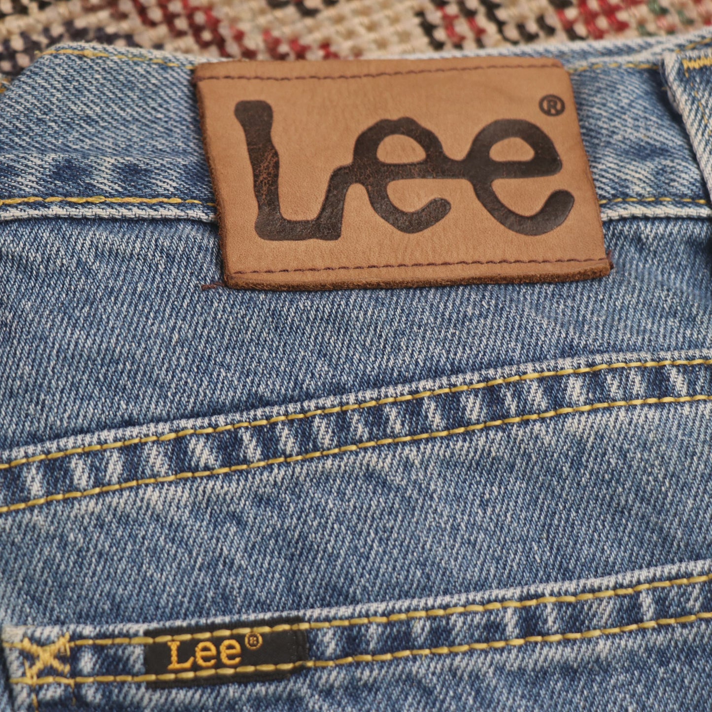 Lee W30 L26 Relaxed Fit Blue Denim Jeans