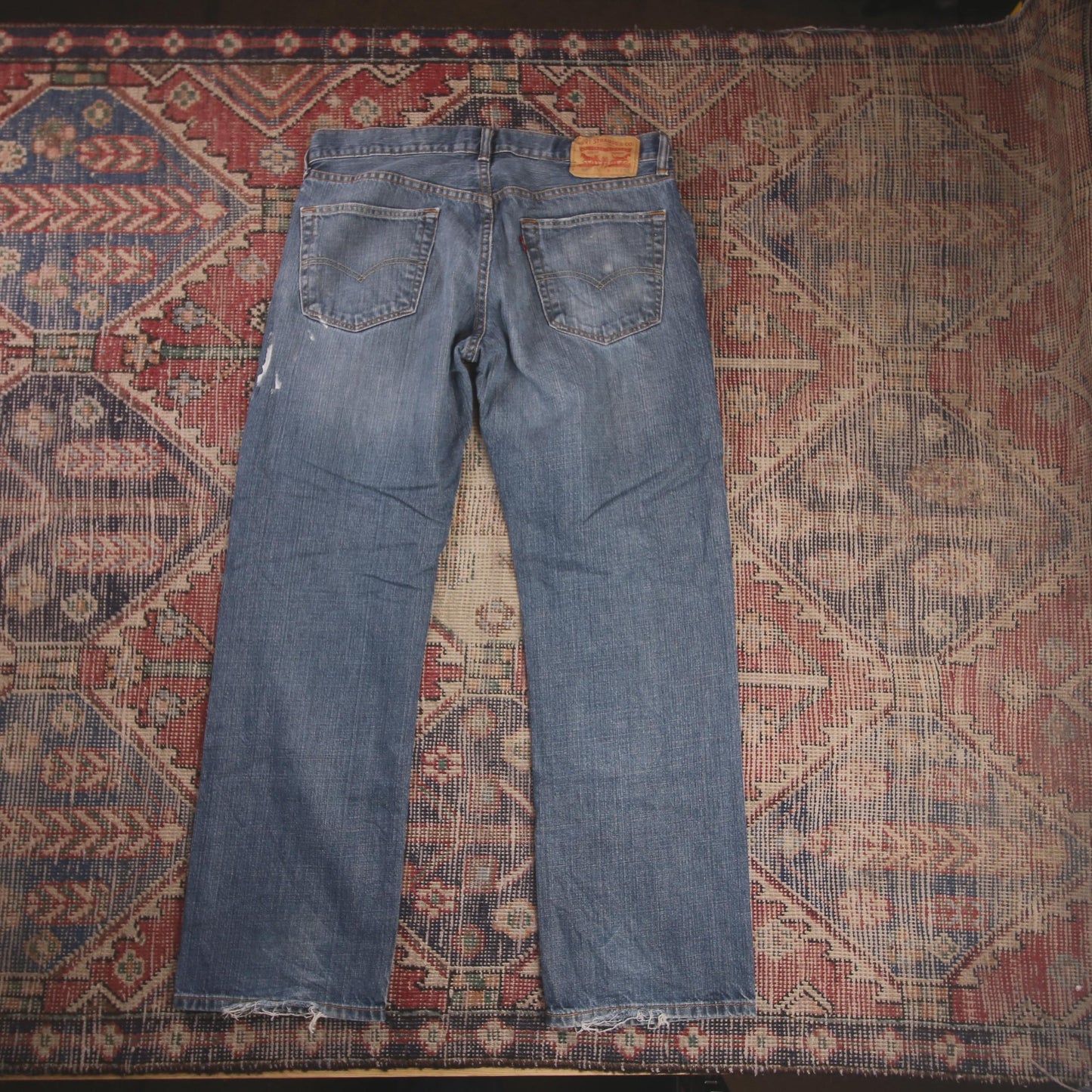 Levi's 559 W34 L30 Straight Leg Relaxed Fit Blue Denim Jeans