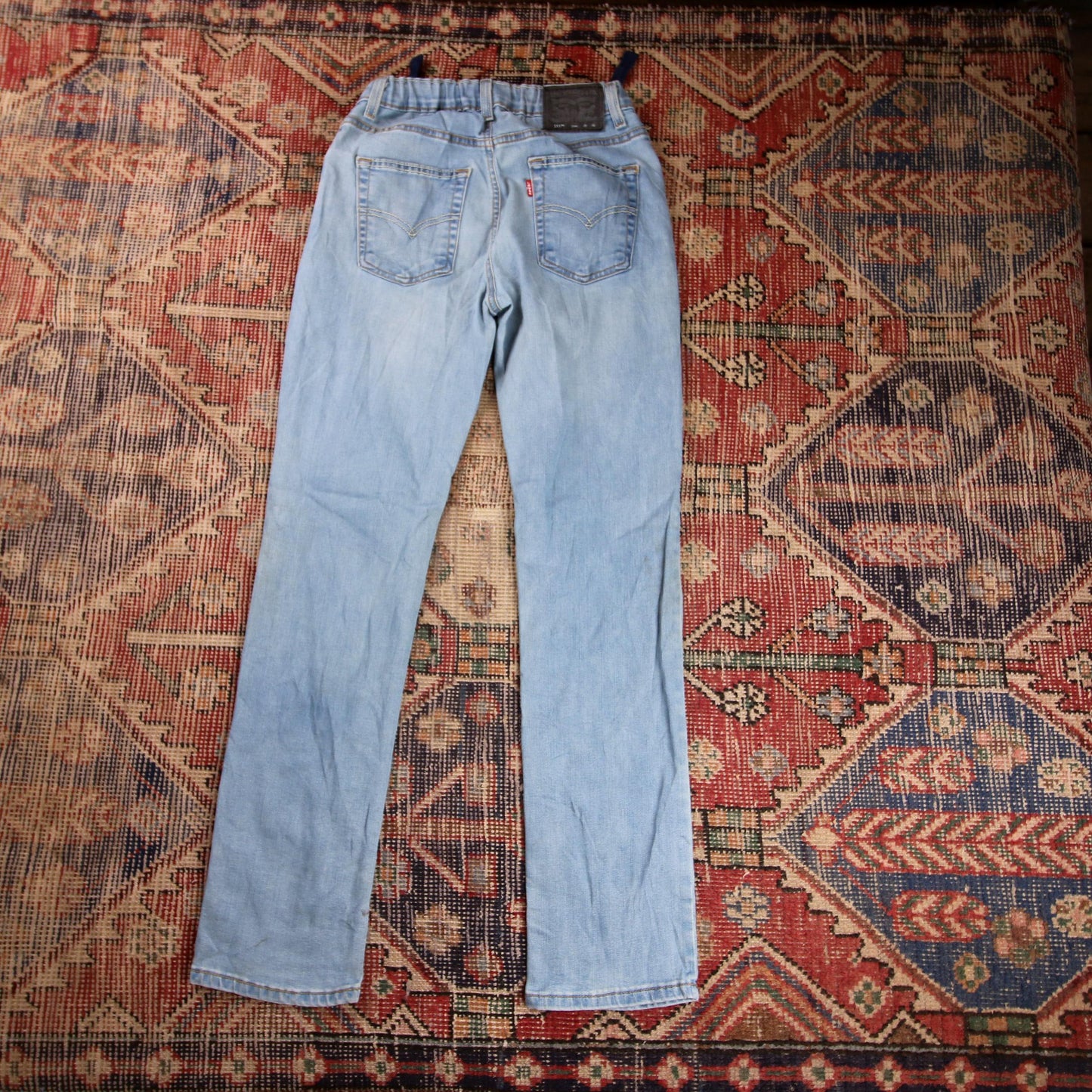 Levi's 511 W26 L29 Slim Fit Blue Denim Jeans