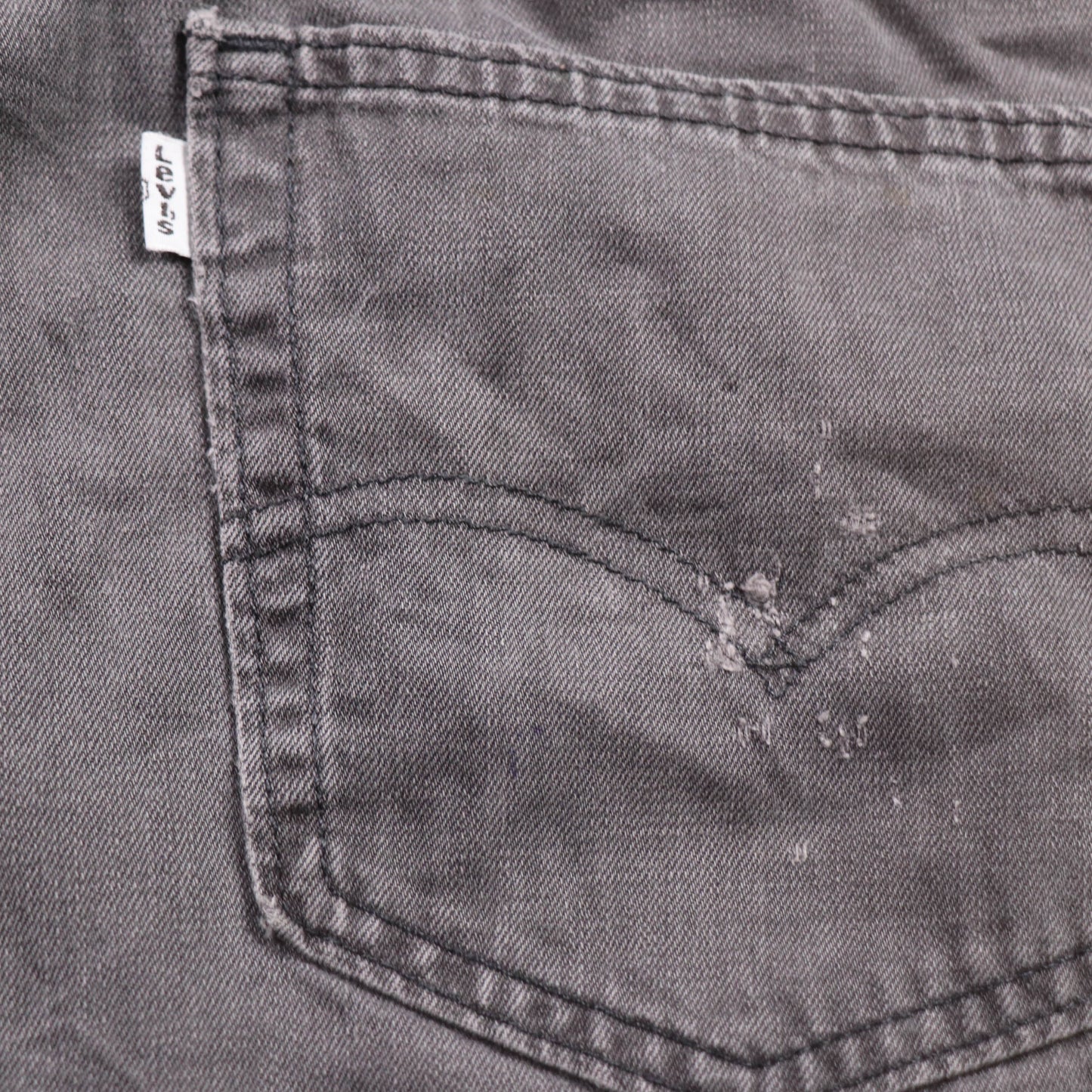 Levi's 505 Red Tab W32 L30 Straight Leg Regular Fit Grey Denim Jeans