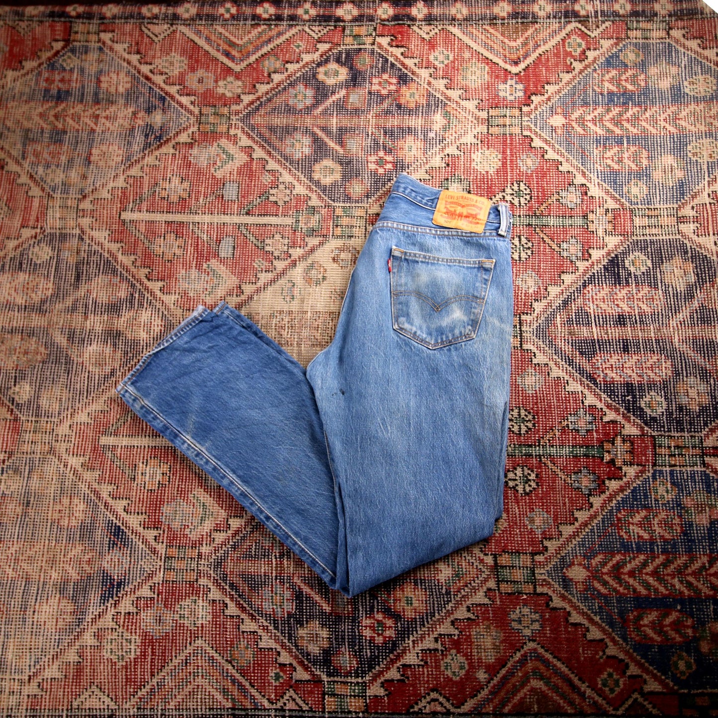 Levi's 501 W32 L32 Original Fit Blue Denim Jeans