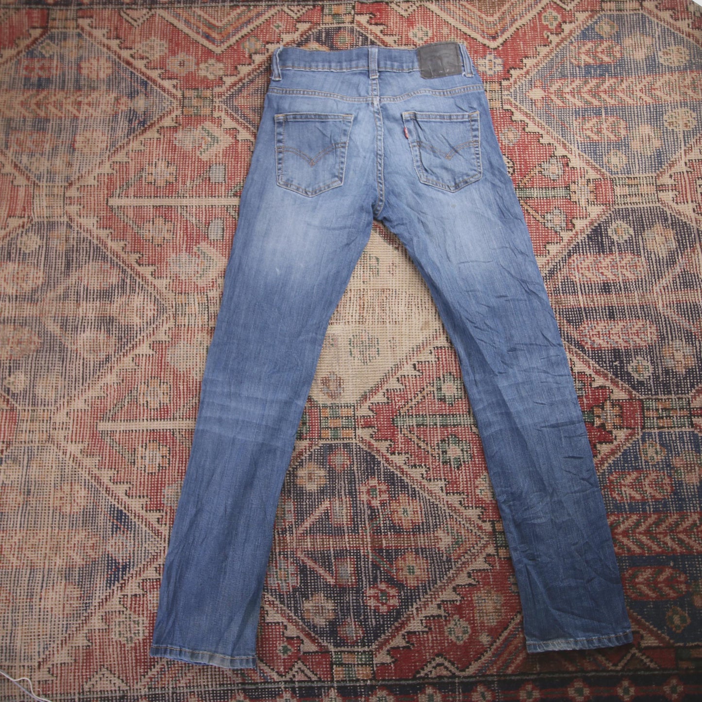 Levi's 511 W28 L29 Slim Fit Blue Denim Jeans