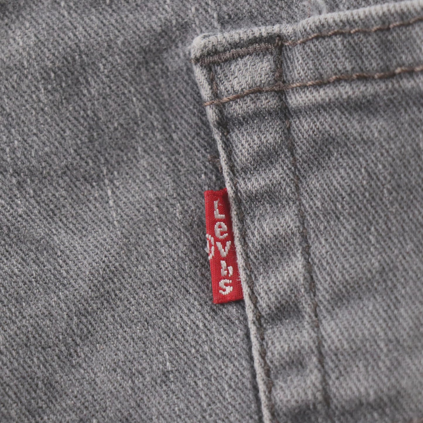 Levi's 514 W34 L30 Straight Leg Grey Denim Jeans