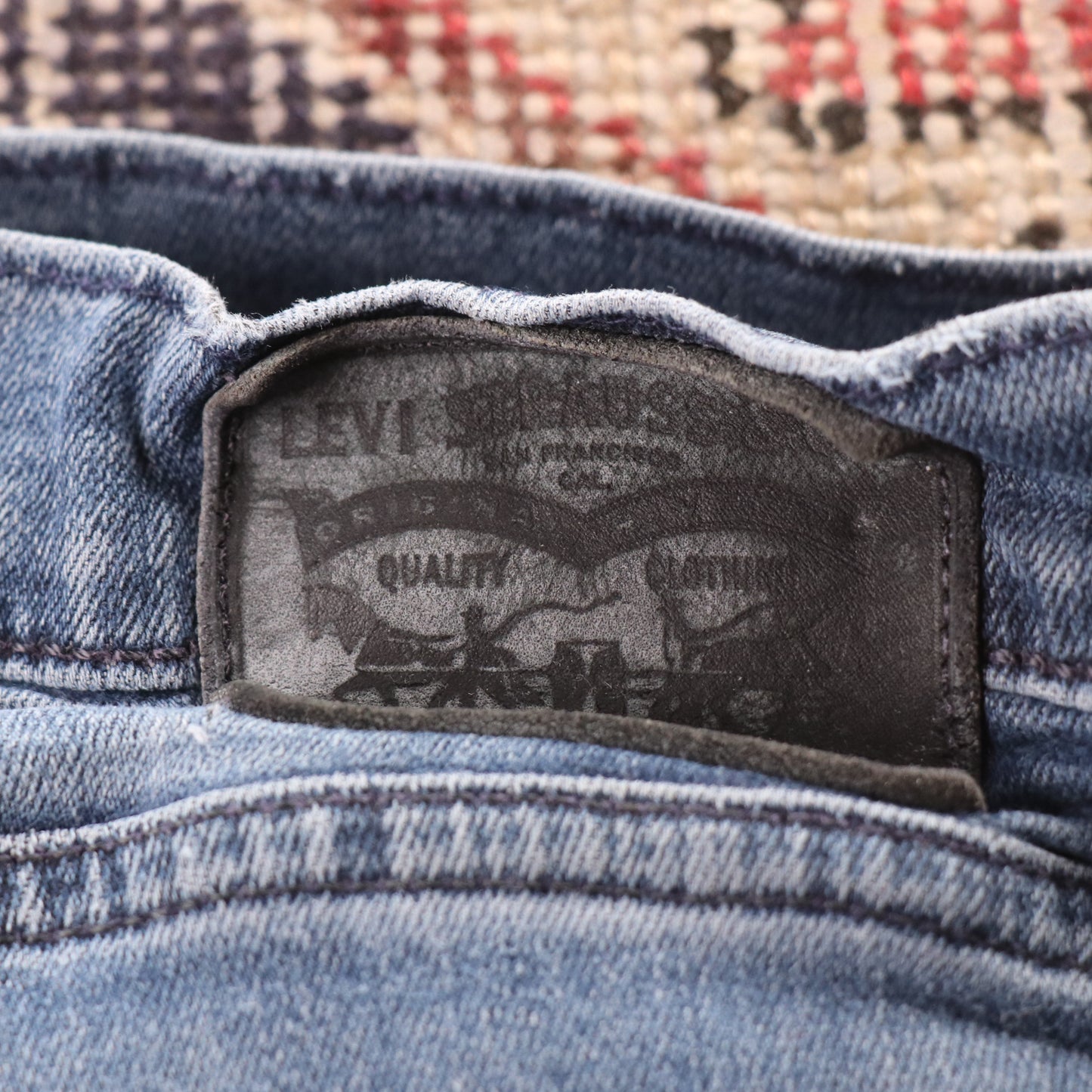 Levi's Red Tab W32 L29 Slim Fit Blue Denim Jeans