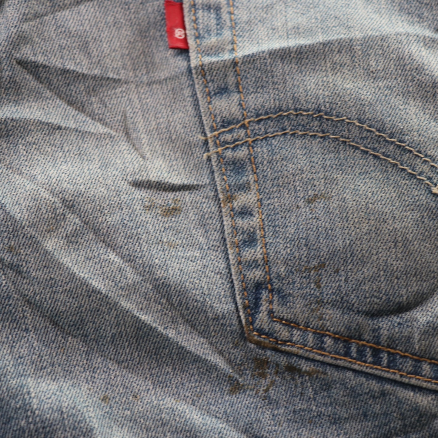 Levi's 511 Red Tab W34 L30 Slim Fit Blue Denim Jeans