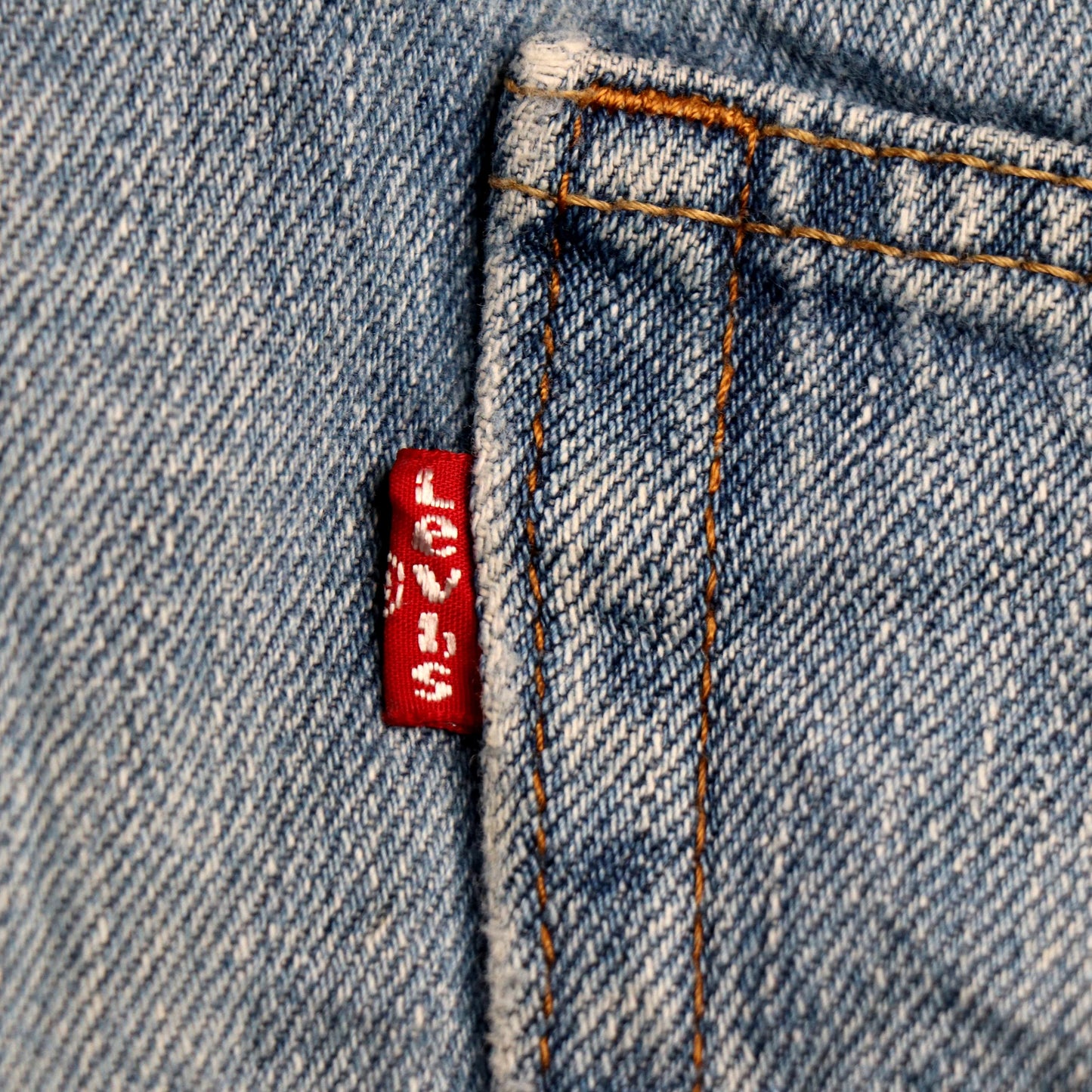 Levi's 505 W36 L31 Straight Leg Regular Fit Blue Denim Jeans