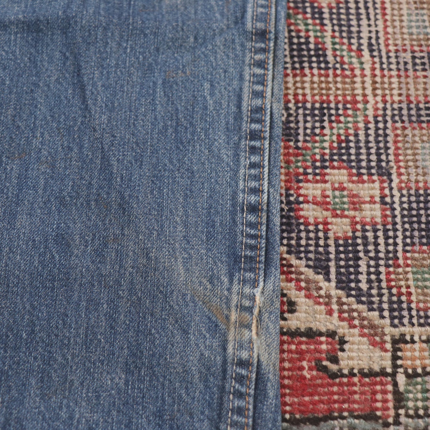 Lee W32 L30 Straight Leg Blue Denim Jeans