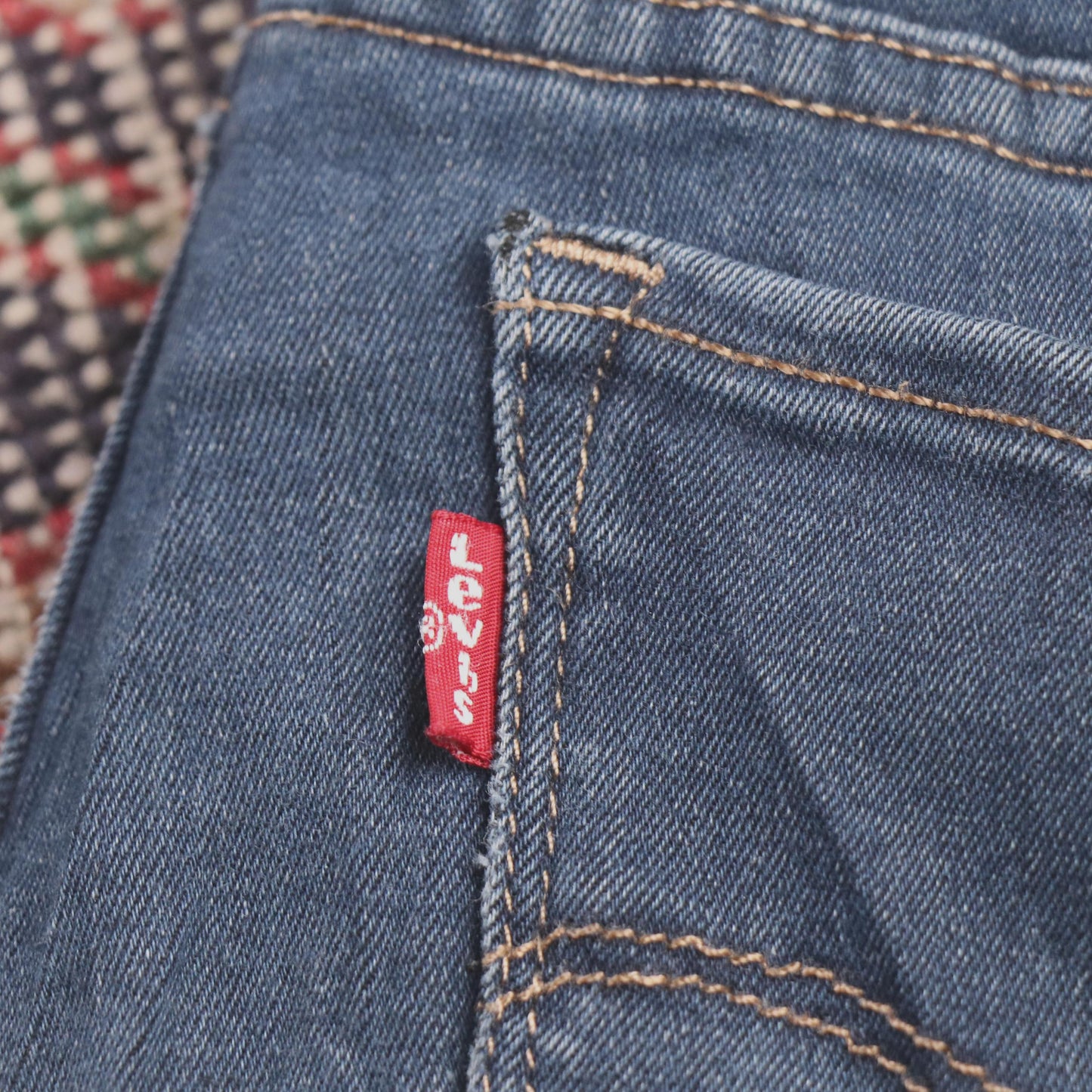 Levi's 710 W28 L30 Skinny Blue Denim Jeans