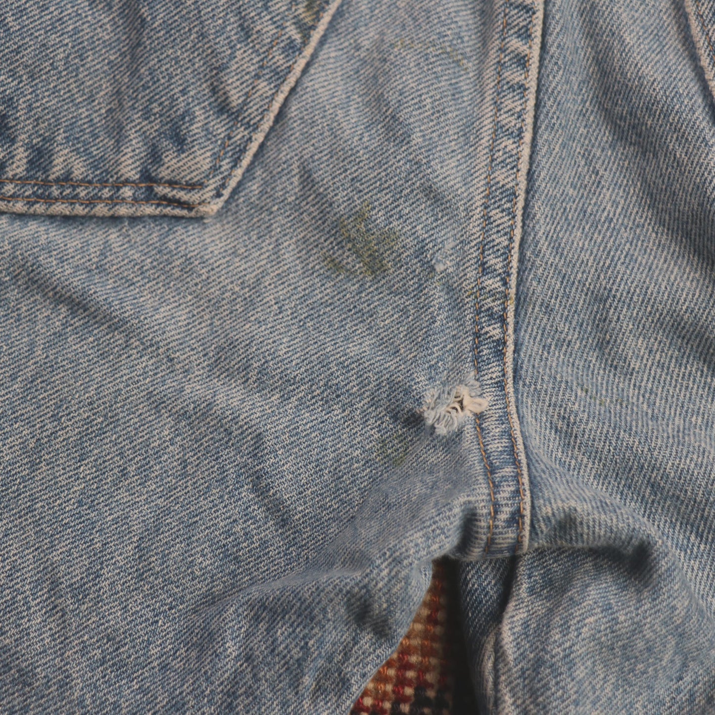 Wrangler W30 L30 Straight Leg Relaxed Fit Blue Denim Jeans
