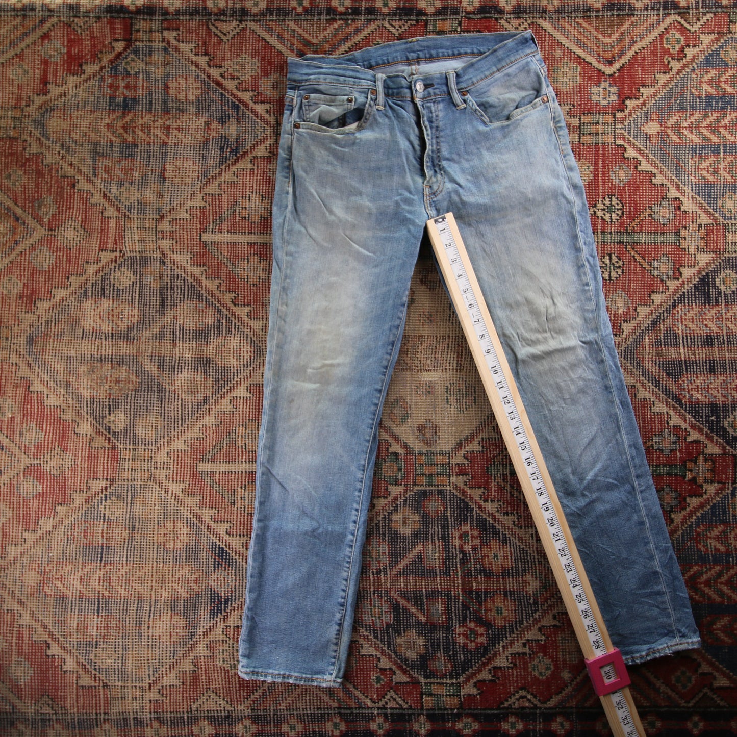 Levi's 511 Red Tab W32 L30 Slim Fit Blue Denim Jeans