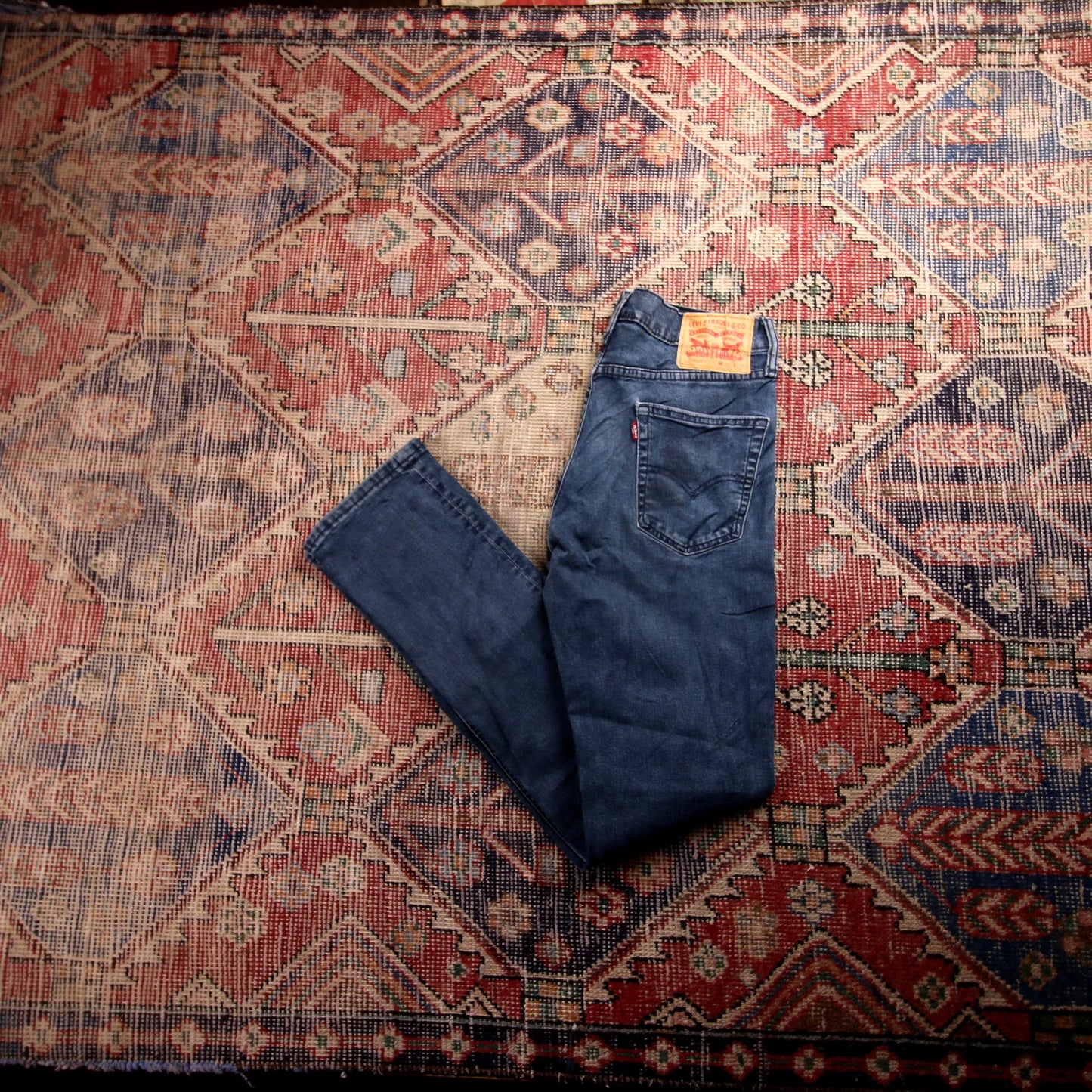 Levi's 511 W30 L31 Slim Fit Blue Denim Jeans