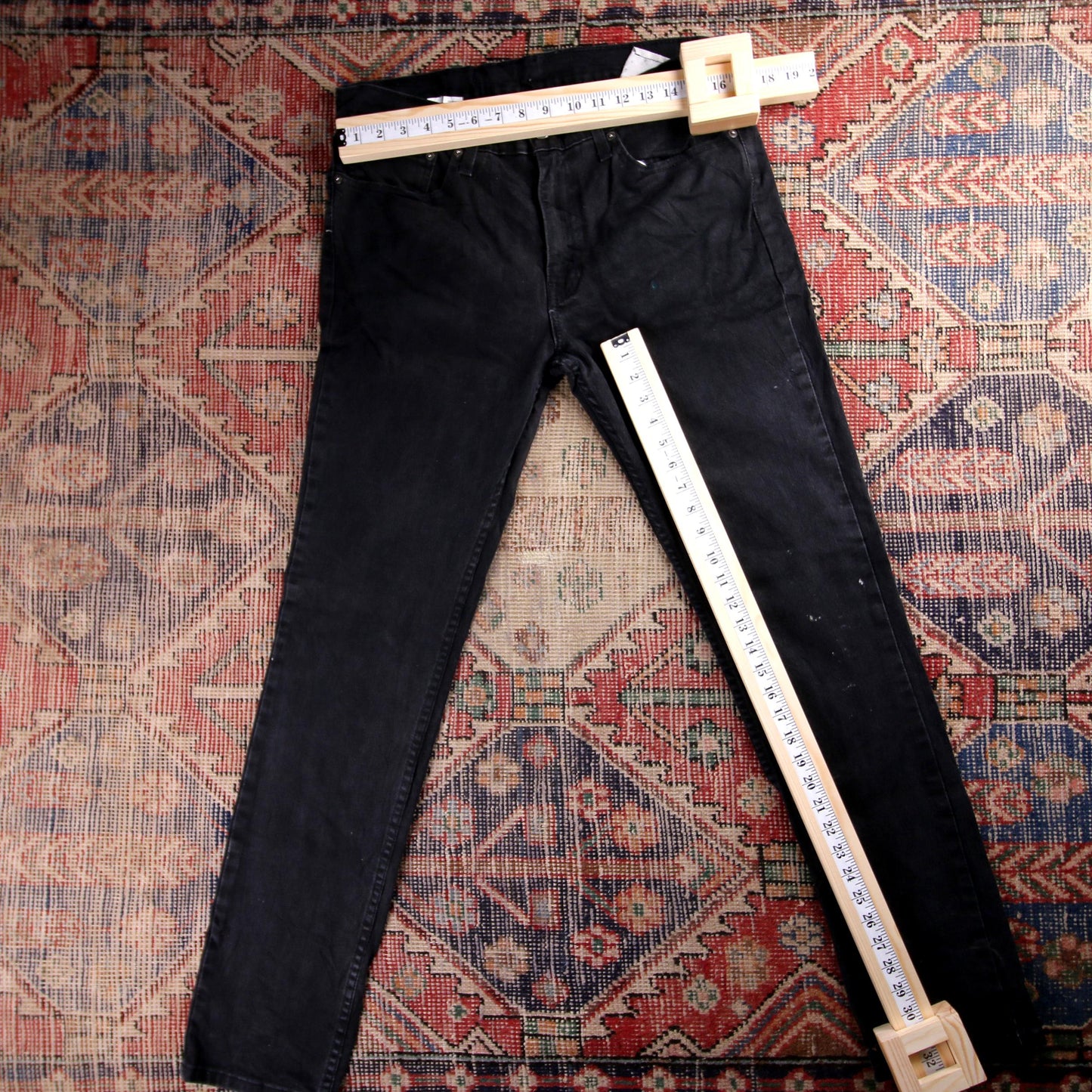 Levi's 511 W32 L32 Slim Fit Black Denim Jeans