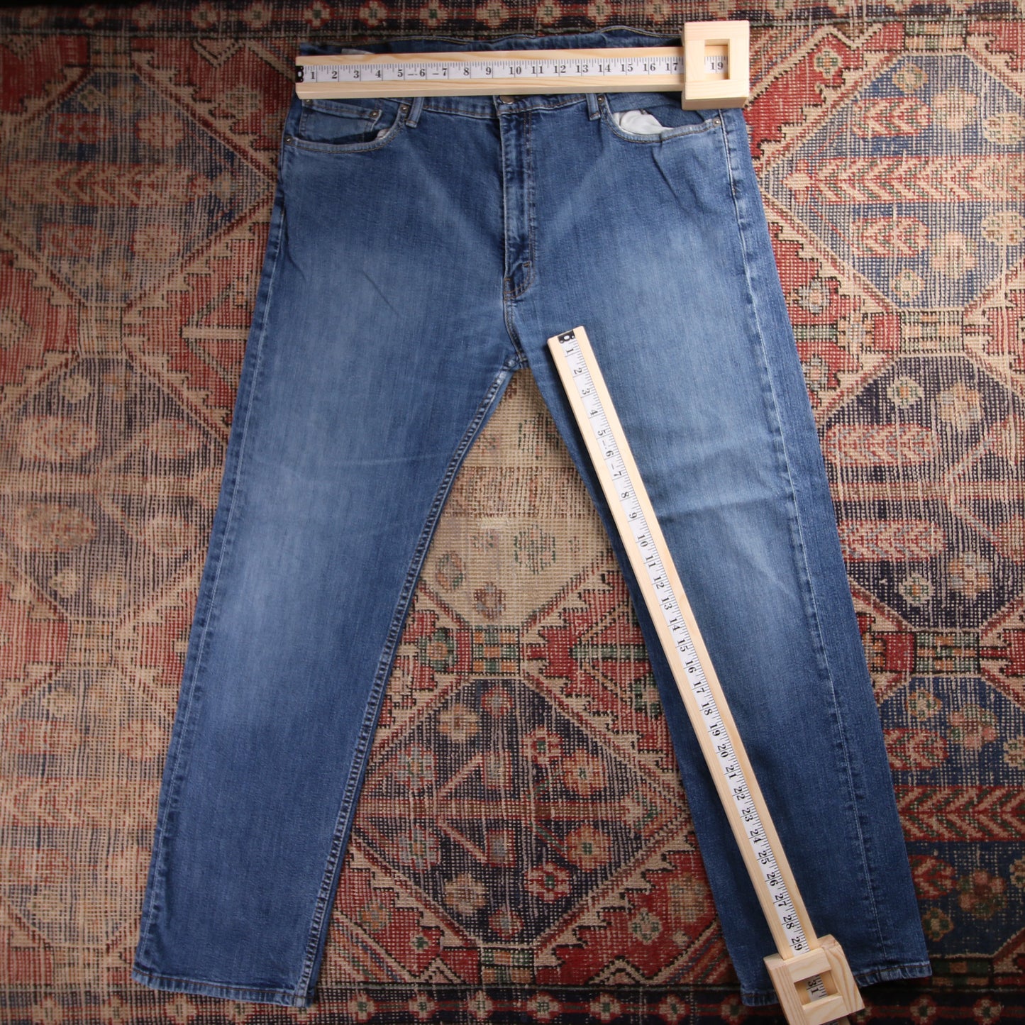 Levi's Red Tab W38 L31 Straight Leg Jeans Blue Denim Jeans