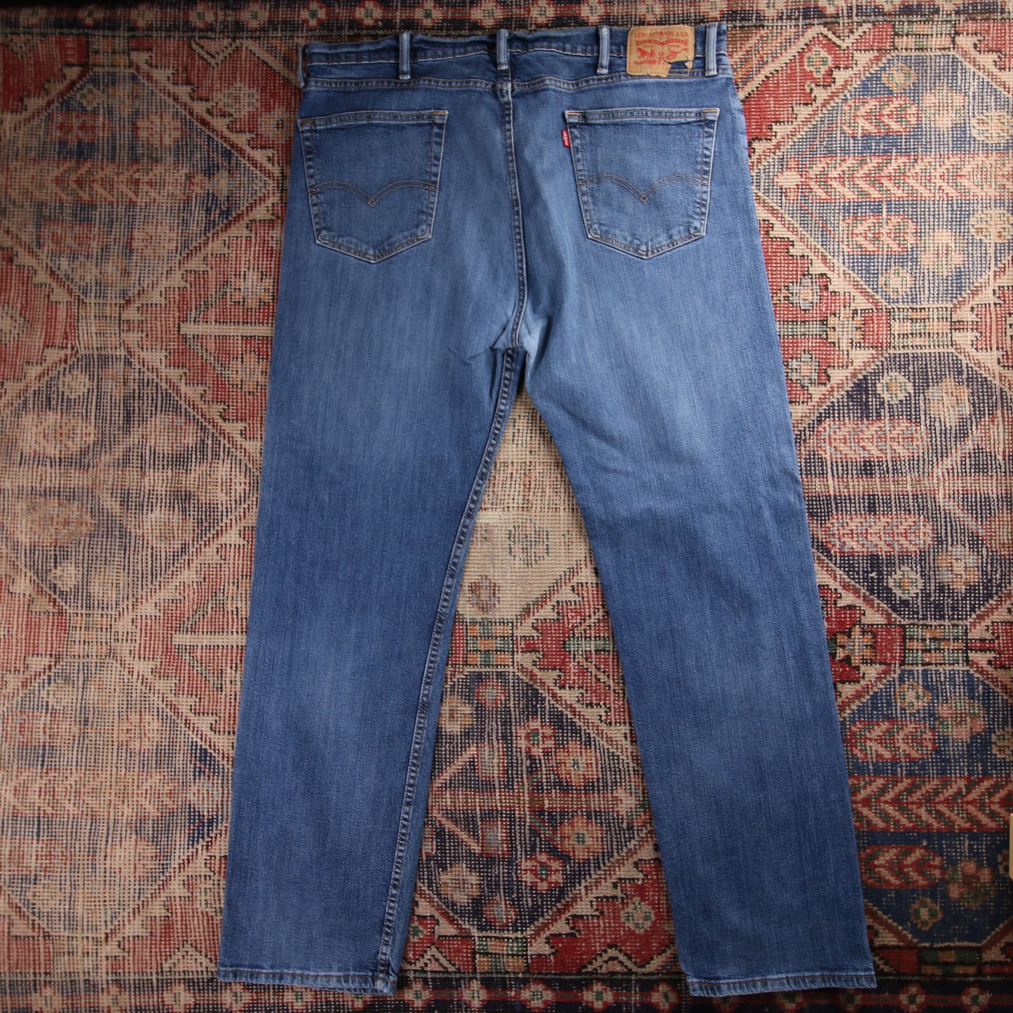 Levi's Red Tab W38 L31 Straight Leg Jeans Blue Denim Jeans