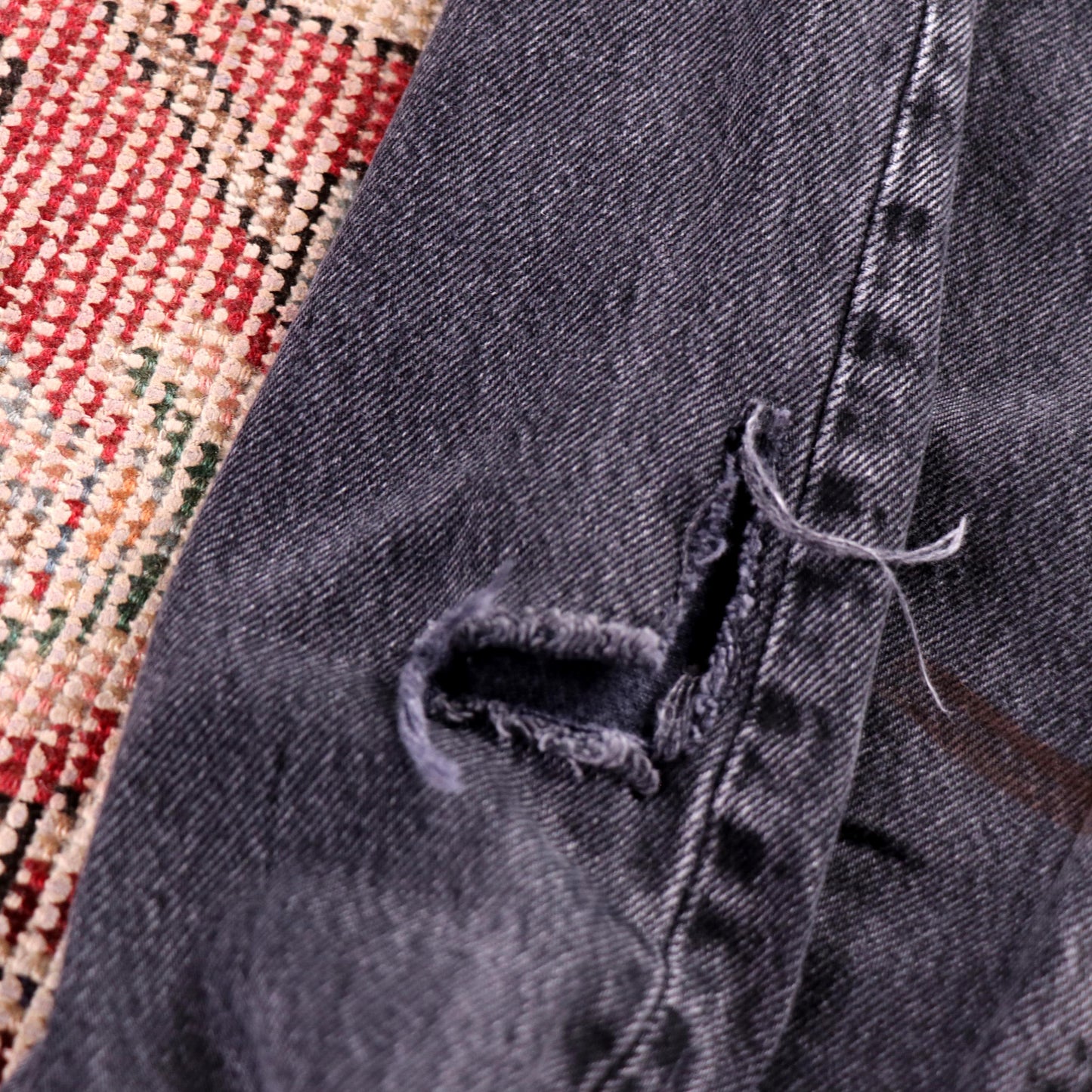 Levi's 501 W40 L29 Original Fit Black Denim Jeans