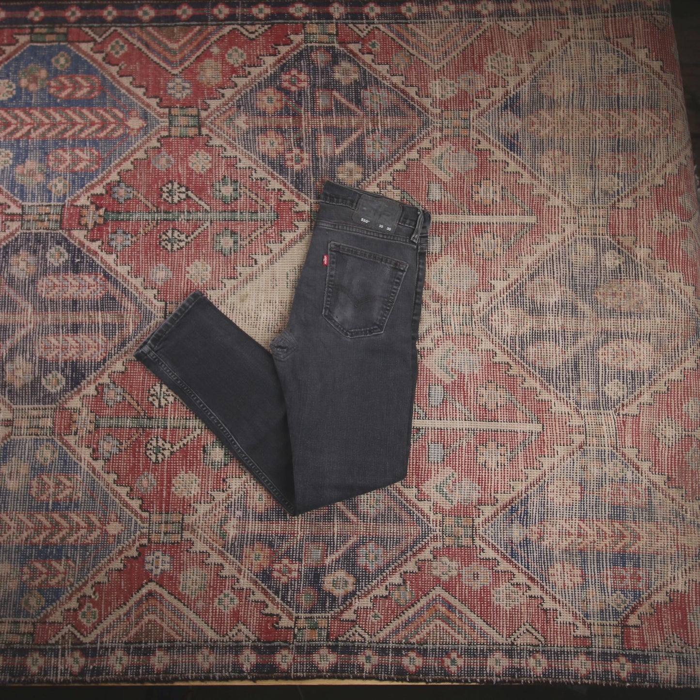 Levi's 510 W30 L28 Skinny Black Denim Jeans