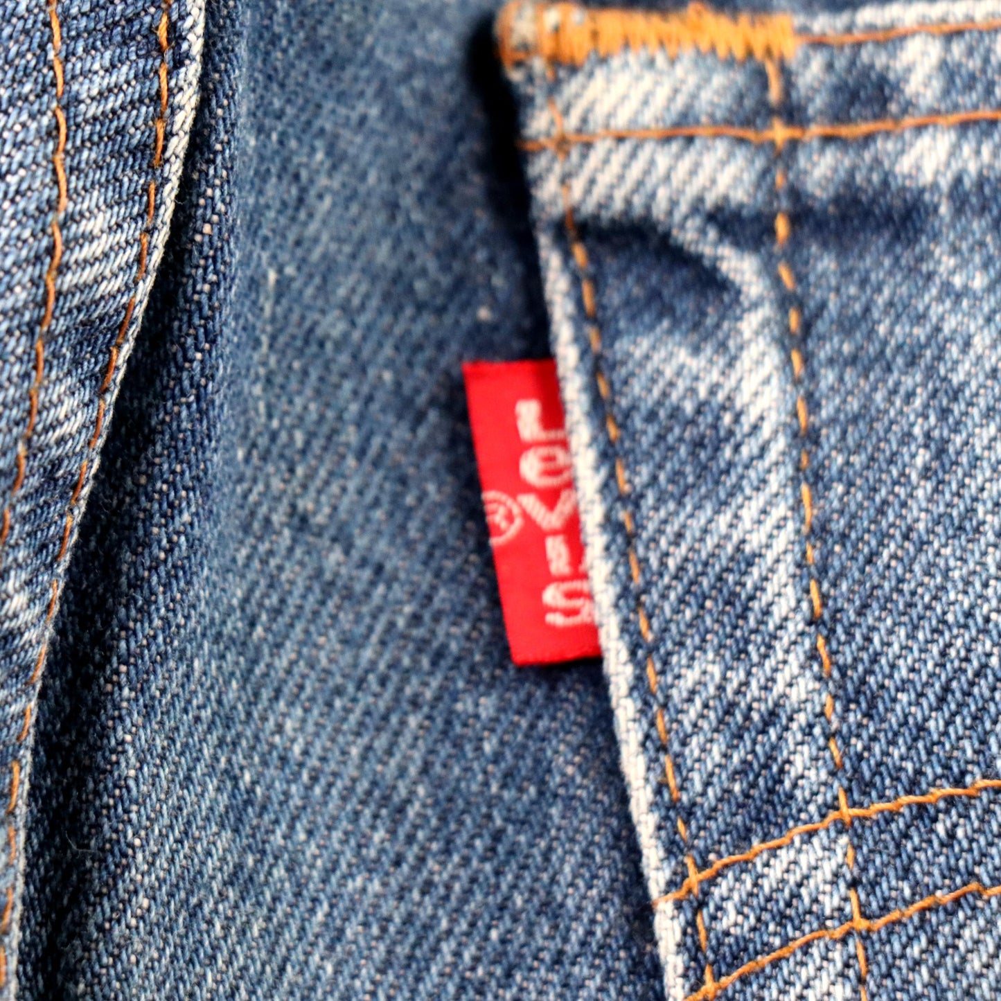 Levi's 515 Red Tab W24 L27 Flared Blue Denim Jeans