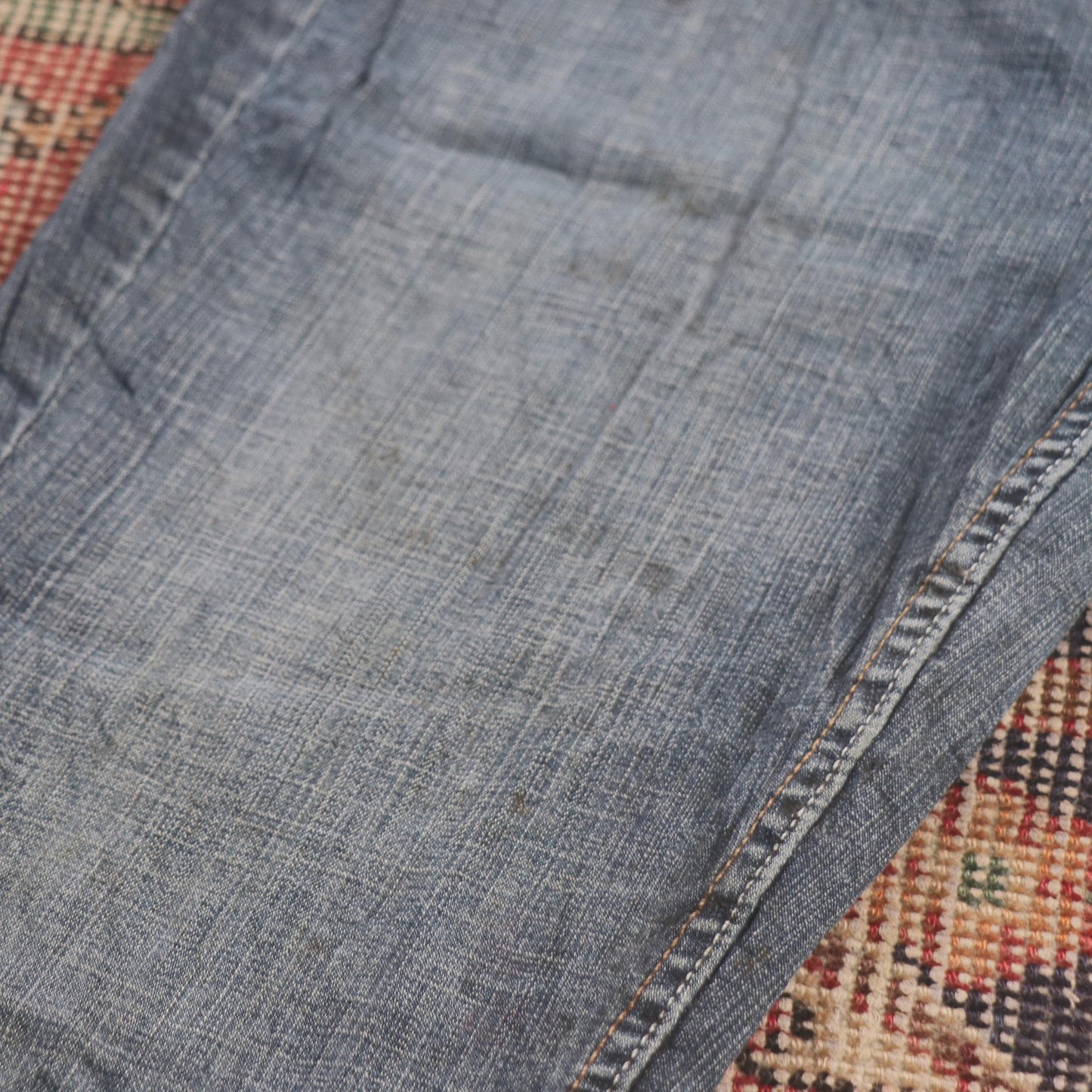Lee W32 L30 Flared Blue Denim Jeans