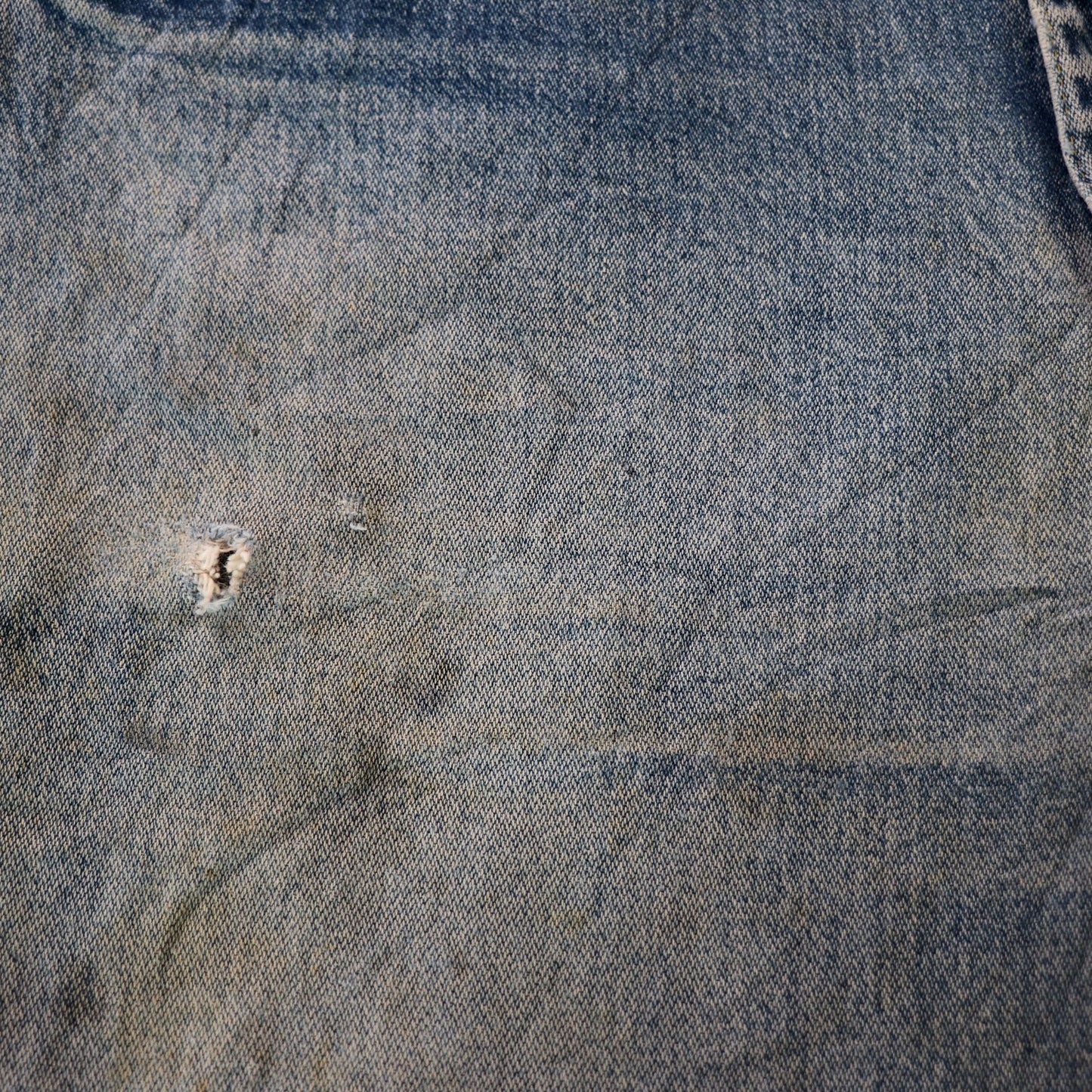 Wrangler W36 L32 Straight Leg Relaxed Fit Blue Denim Jeans