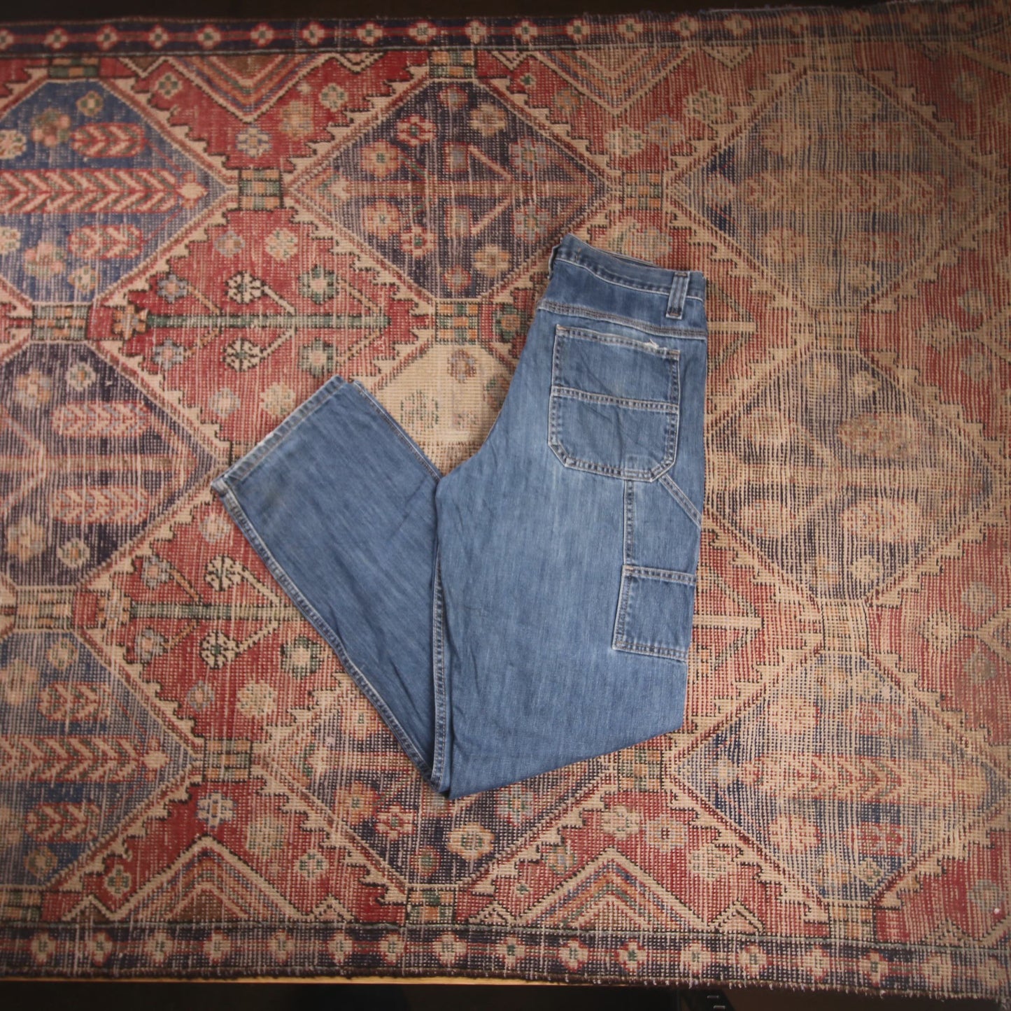 Lee W30 L34 Carpenter Blue Denim Jeans