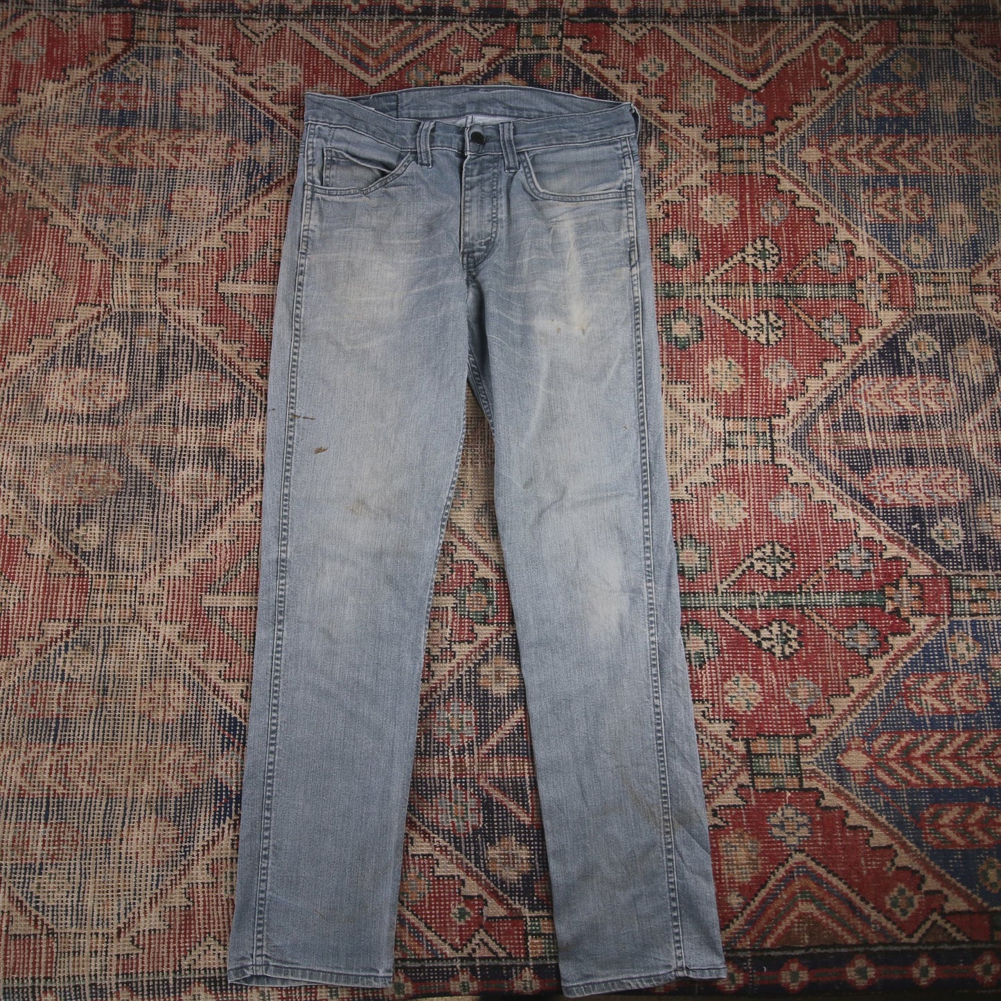 Levi's W32 L31 Skinny Blue Denim Jeans
