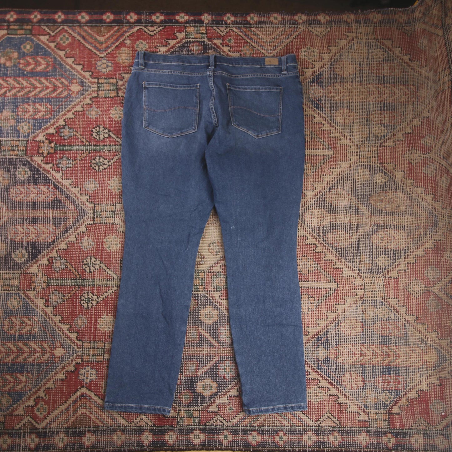 Lee W36 L28 Skinny Blue Denim Jeans