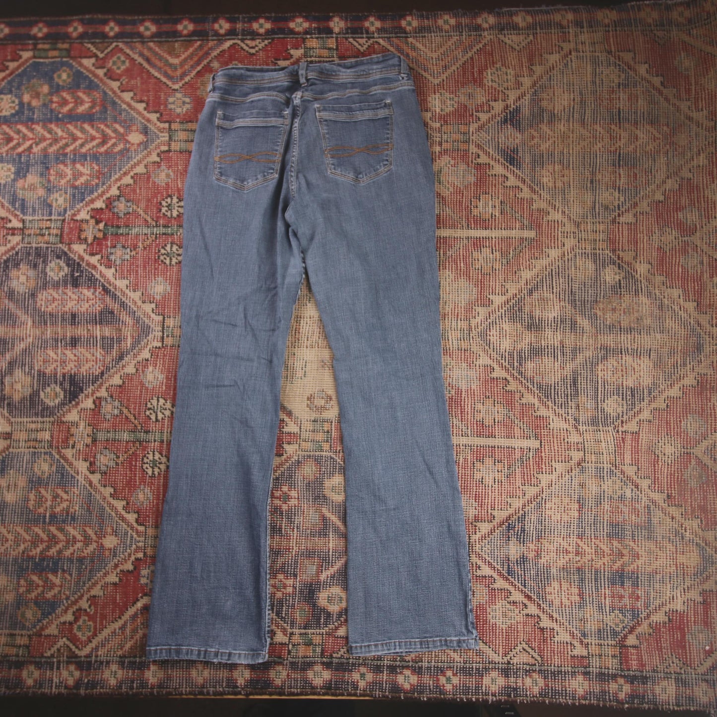 Lee W30 L30 Flared Blue Denim Jeans