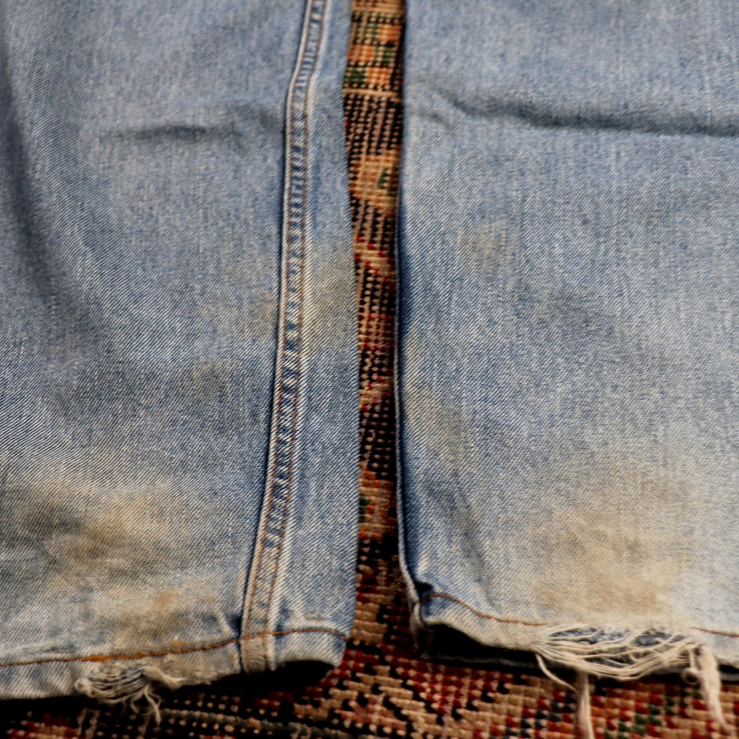 Levi's W40 L32 Tapered Leg Relaxed Fit Blue Denim Jeans