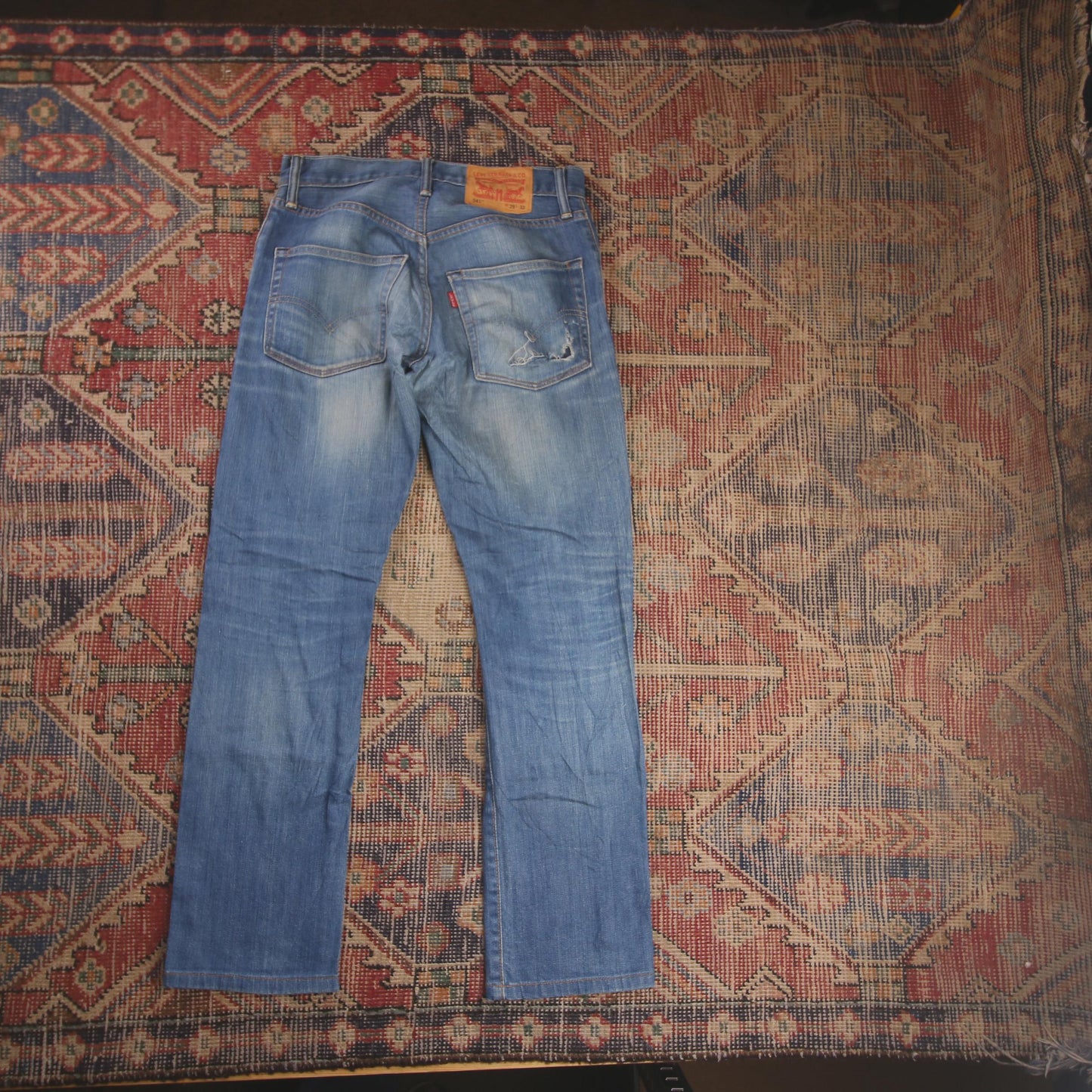 Levi's 541 W28 L29 Tapered Leg Blue Denim Jeans