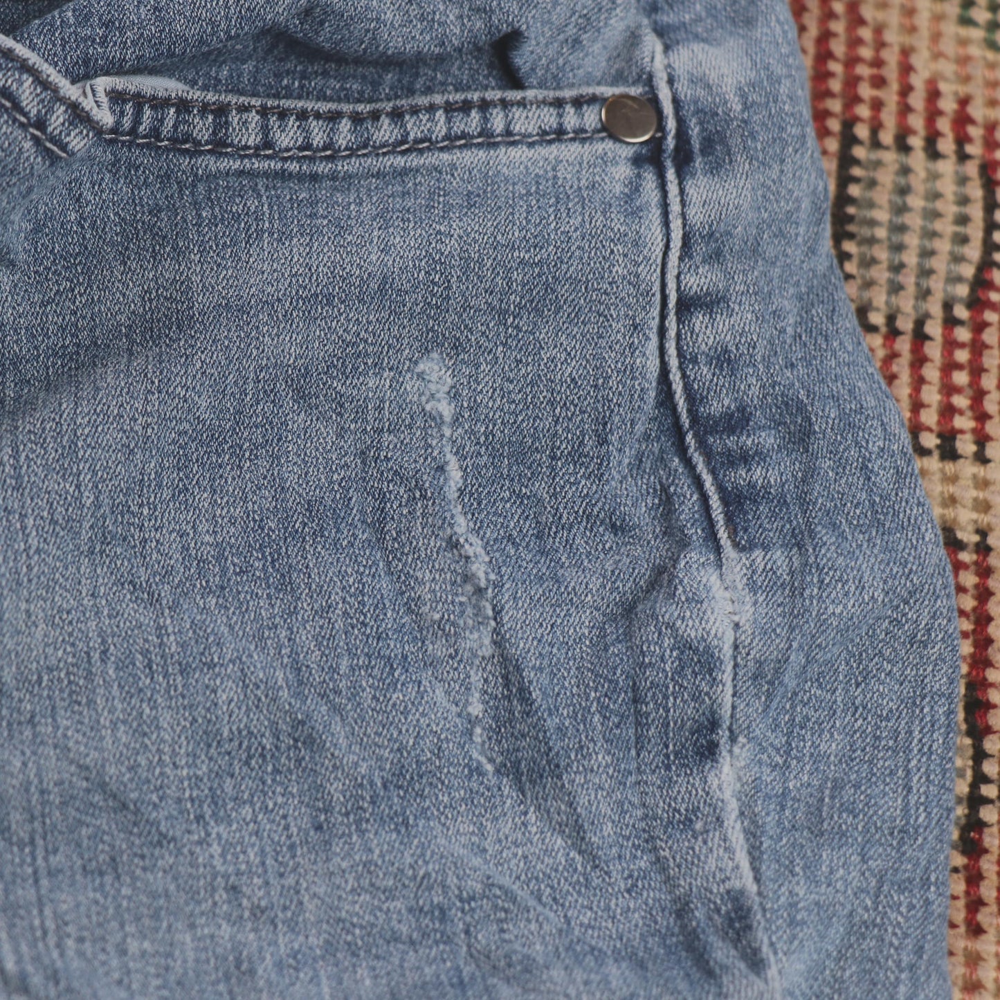 Lee W32 L30 Straight Leg Relaxed Fit Blue Denim Jeans