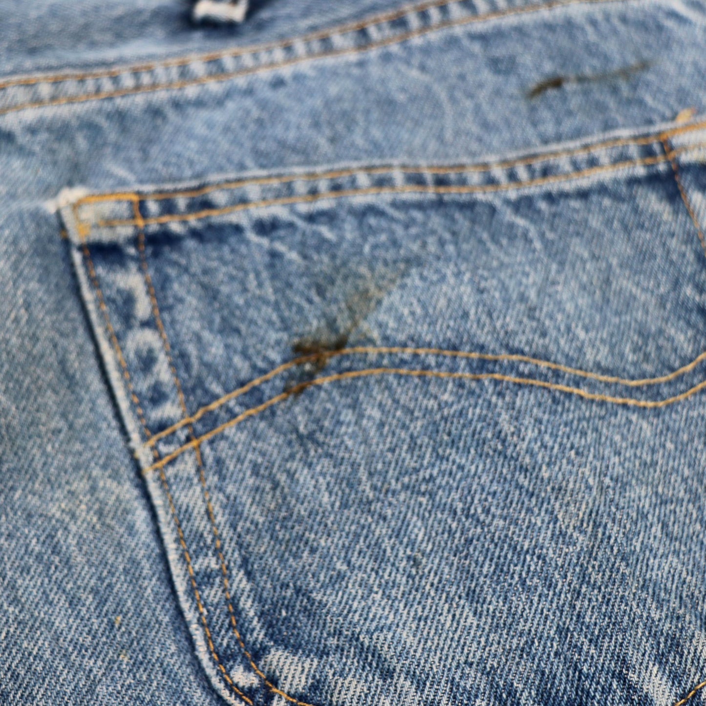 Lee W36 L34 Straight Leg Relaxed Fit Blue Denim Jeans