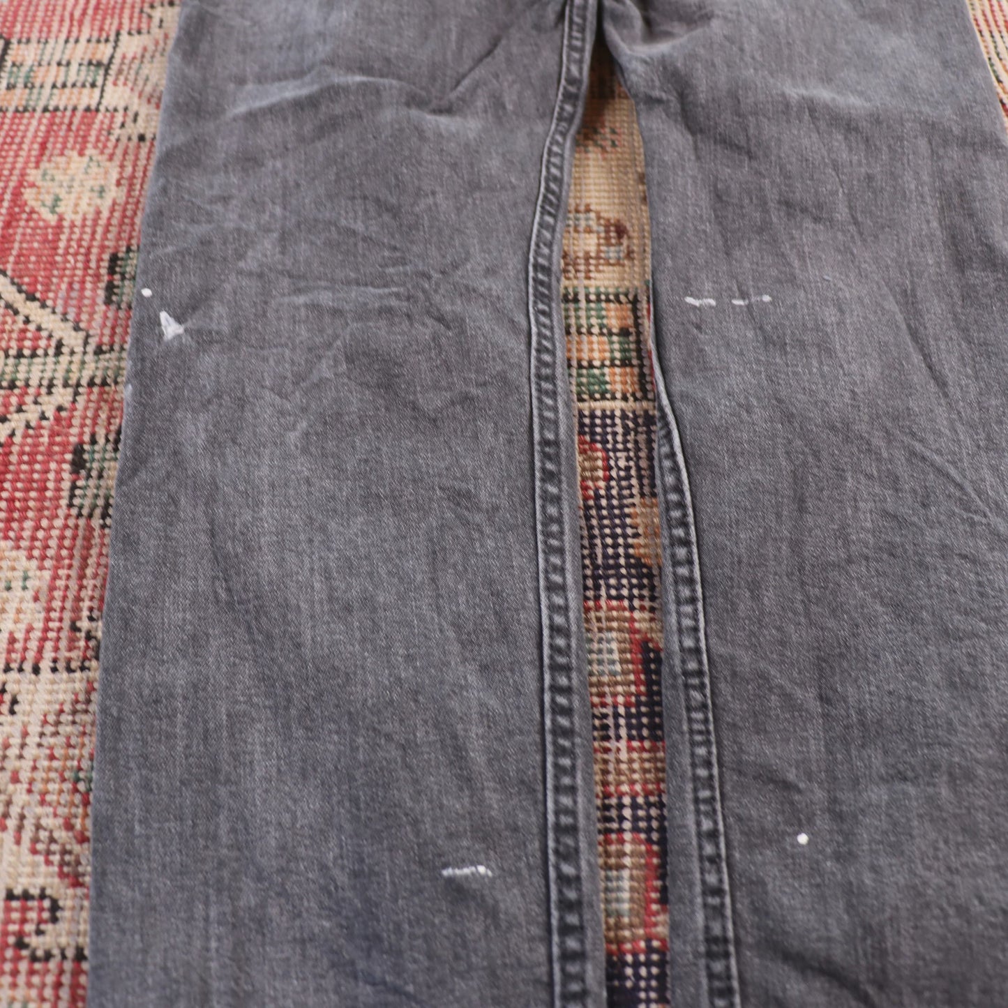 Levi's 510 W32 L27 Skinny Distressed Style Black Denim Jeans