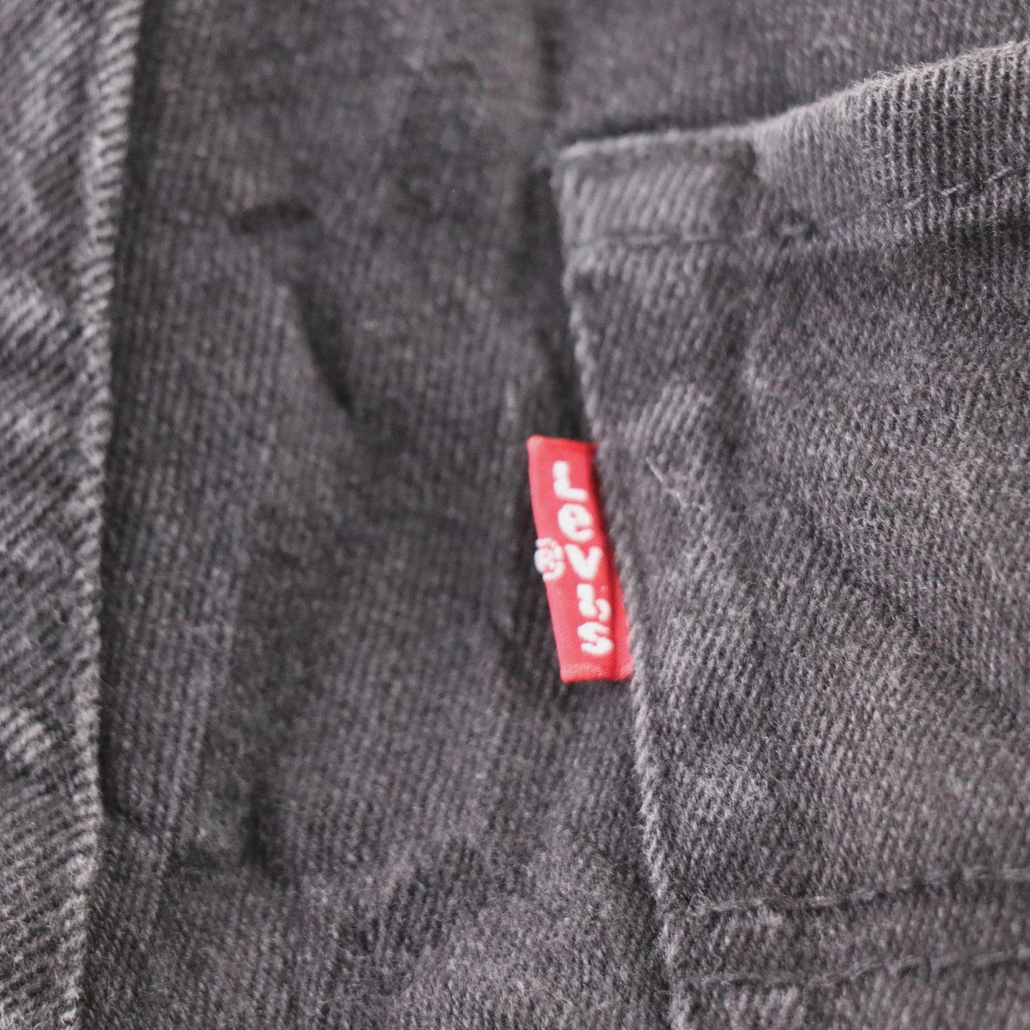 Levi's 510 Red Tab W30 L29 Skinny Black Denim Jeans