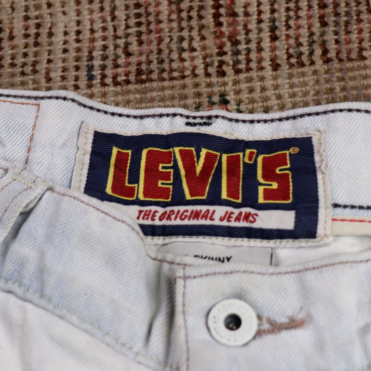 Levi's W30 L32 Slim Fit Blue Denim Jeans