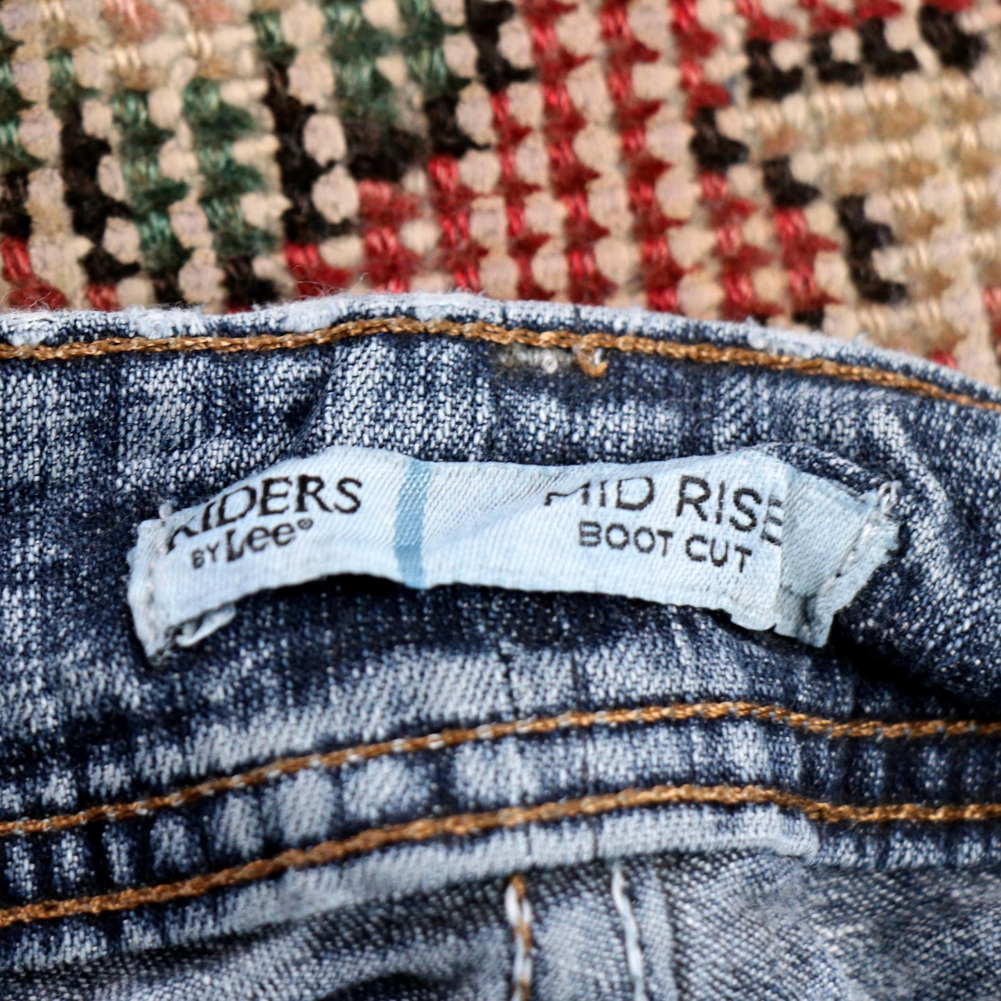 Wrangler W32 L28 Straight Leg Relaxed Fit Blue Denim Jeans