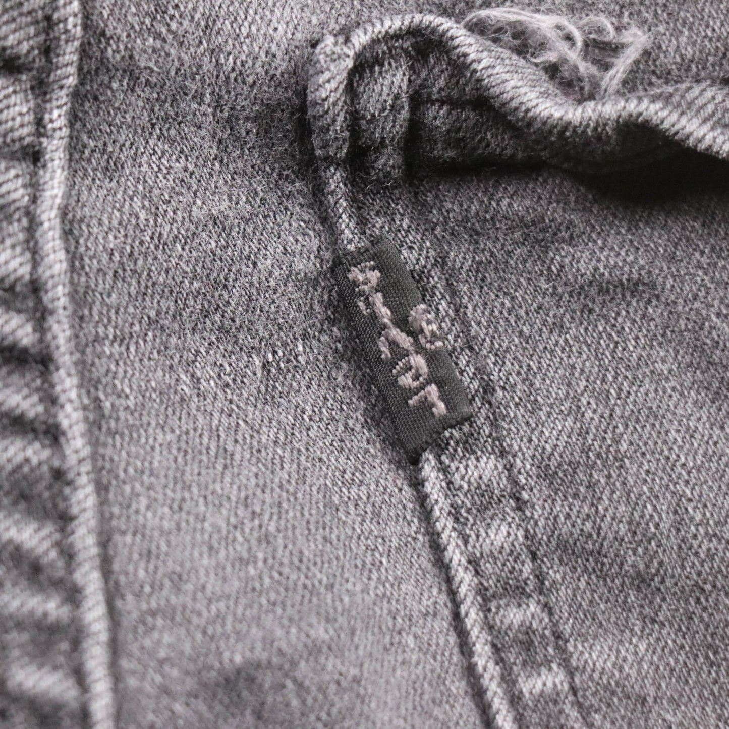 Levi's 721 Red Tab W26 L27 Skinny Grey Denim Jeans